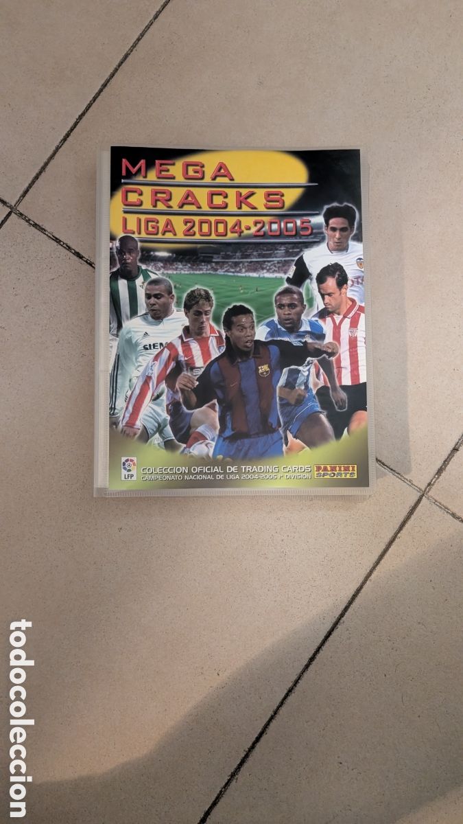 Cartes &agrave; collectionner de Football: ARCHIVADOR VACIO MEGACRACKS LIGA 2004/05 04 05 PANINI SIN CROMOS