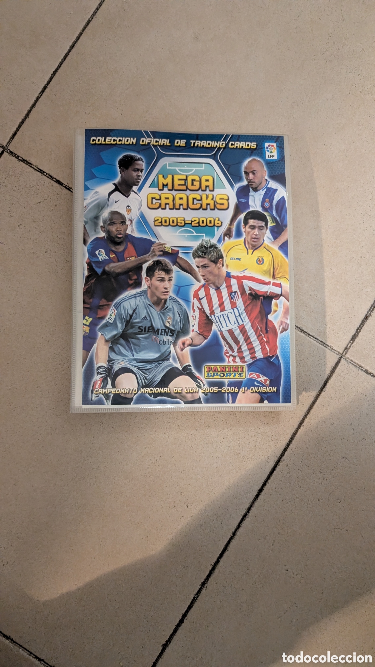 Cartes &agrave; collectionner de Football: ARCHIVADOR VACIO MEGACRACKS LIGA 2005/06 05 06 PANINI SIN CROMOS