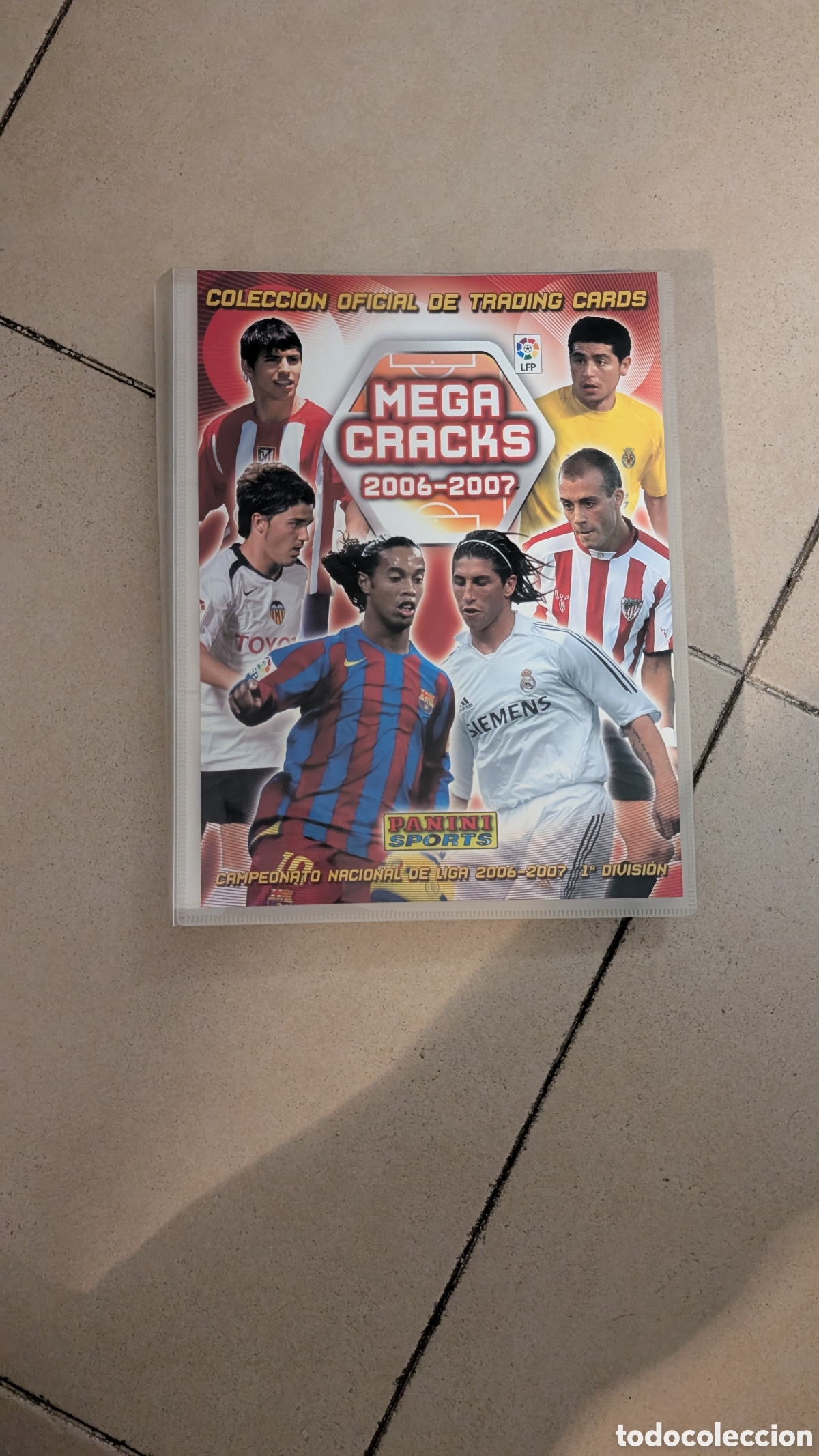 Cartes &agrave; collectionner de Football: ARCHIVADOR VACIO MEGACRACKS LIGA 2006/07 06 07 PANINI SIN CROMOS
