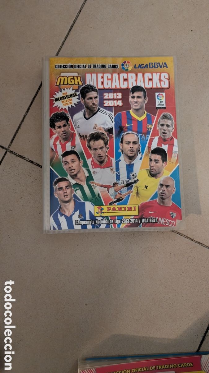 Cartes &agrave; collectionner de Football: ARCHIVADOR VACIO MEGACRACKS LIGA 2013/14 13 14 PANINI SIN CROMOS