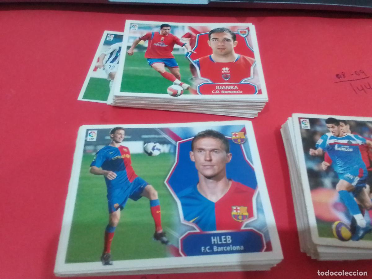 Football Stickers: LOTE DE 145 CROMOS DE FUTBOL TEMPORADA 08-09 DE ESTE