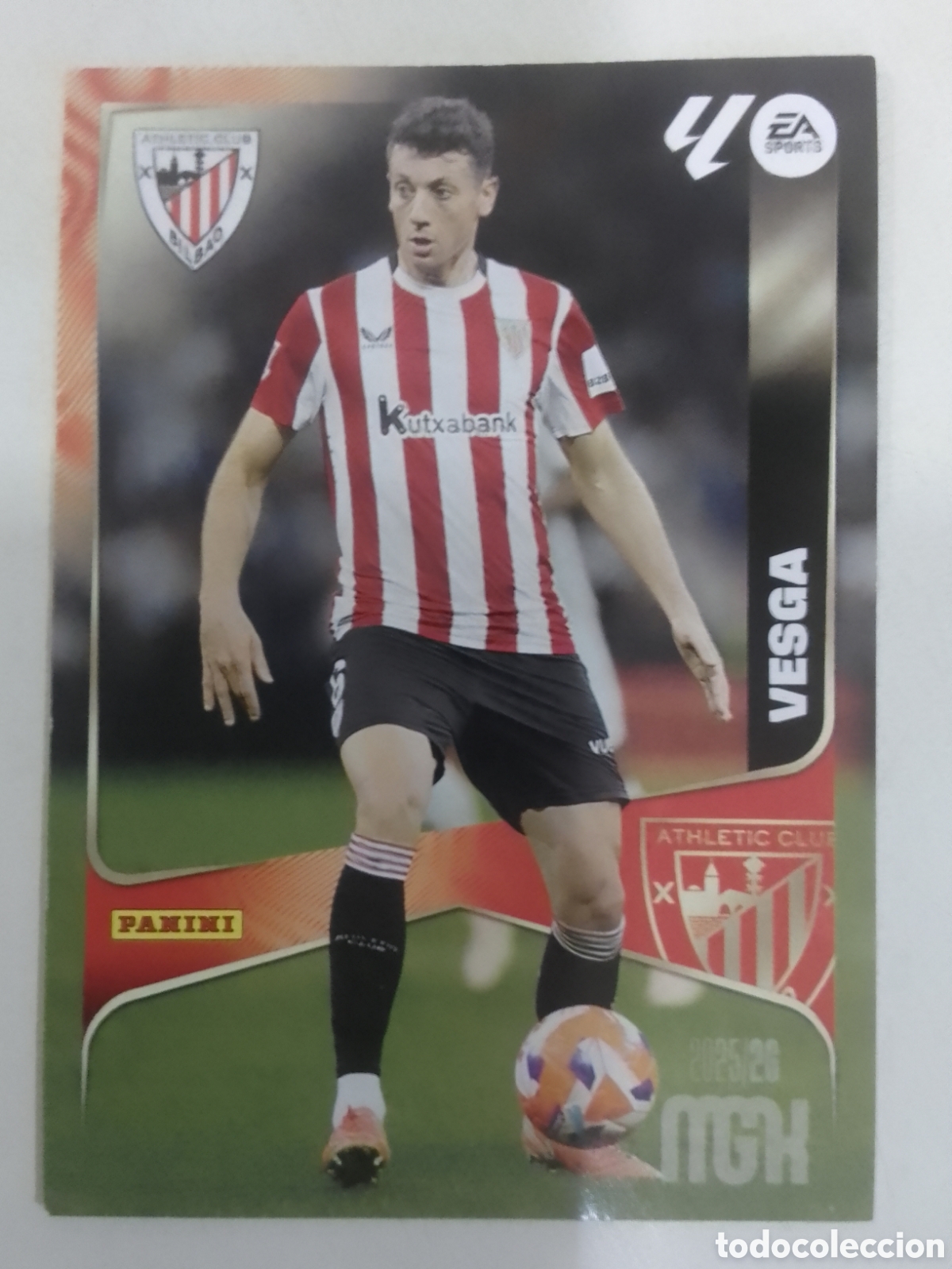 Football Stickers: Megacracks 2025/26 n&deg; 45 Vesga &bull; Athletic Club.