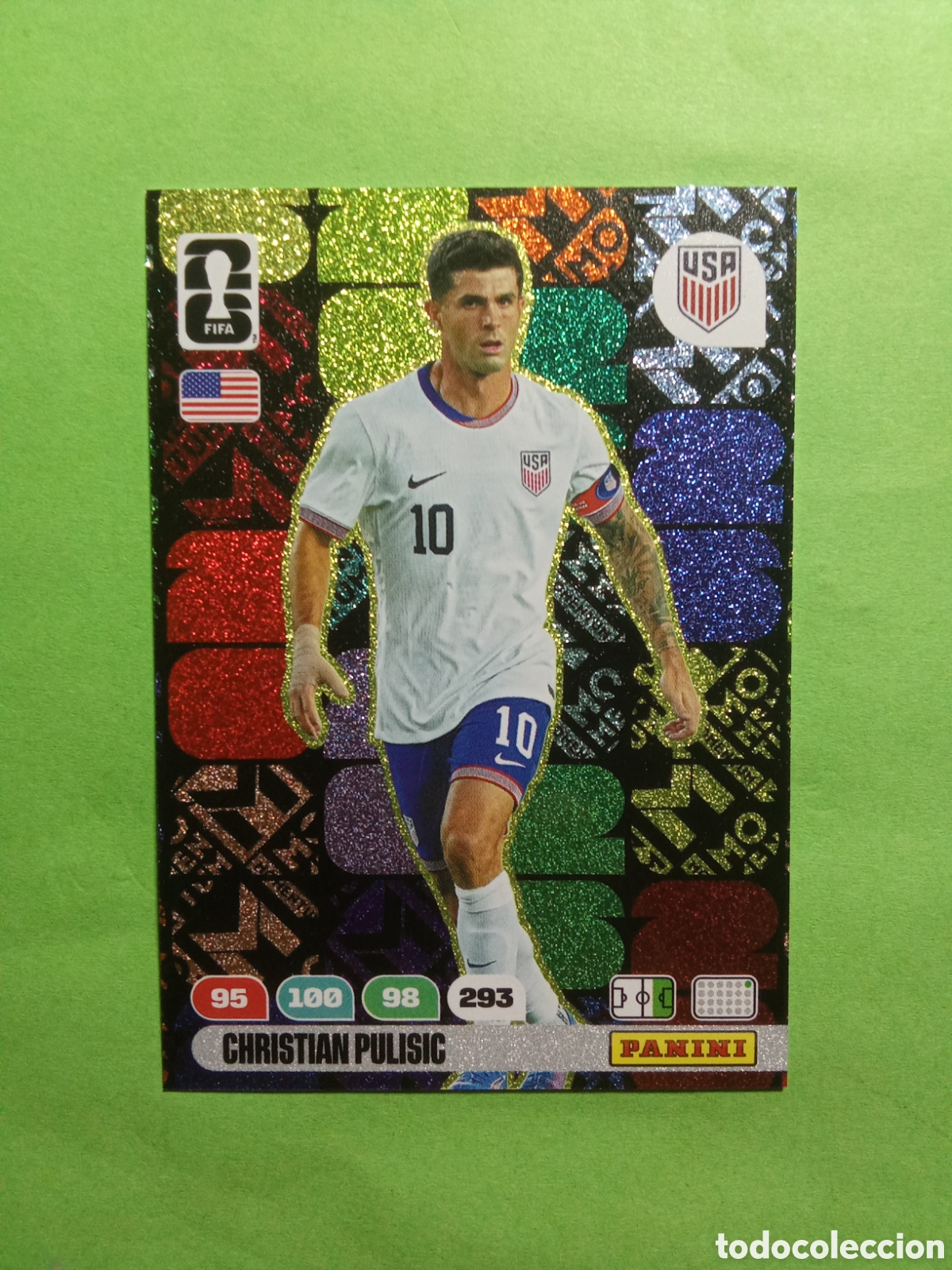 Cromos de F&uacute;tbol: CROMO MOMENTUM PULISIC ESTADOS UNIDOS FIFA WORLD CUP 26 MUNDIAL 2026