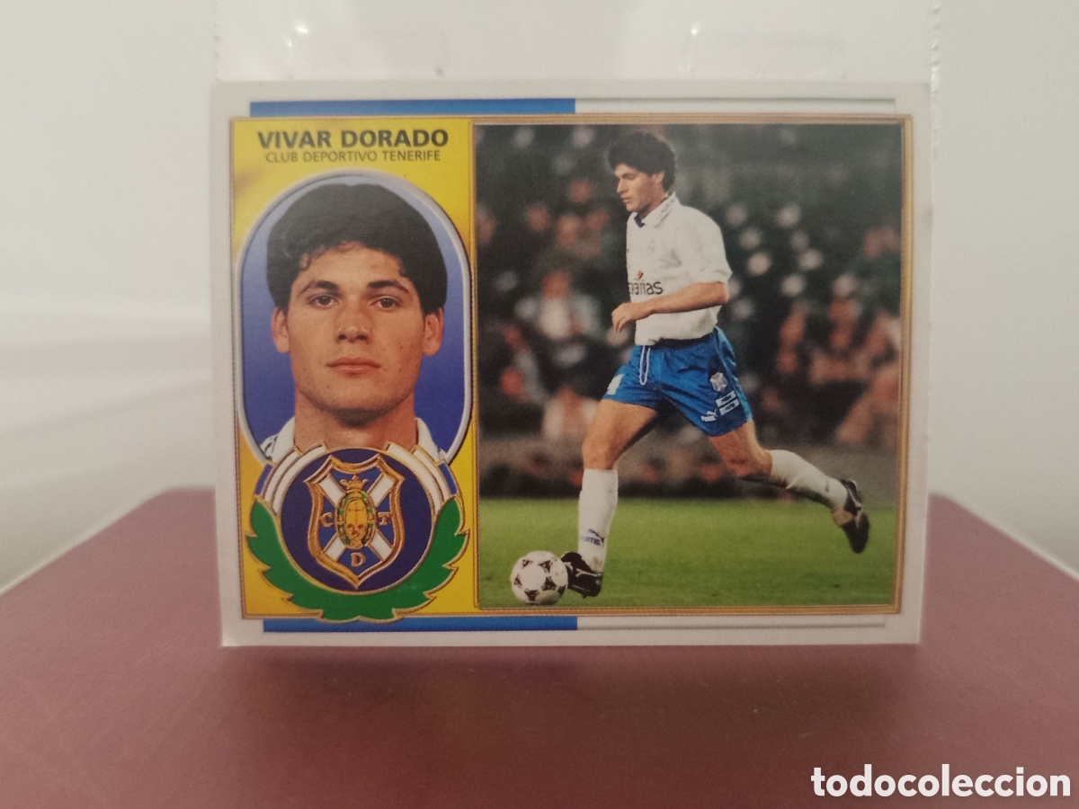 Figurine di Calcio: ❇️ CROMO ⚽ VIVAR DORADO TENERIFE 96 97 1996 1997 LFP ESTE SIN PEGAR ❇️