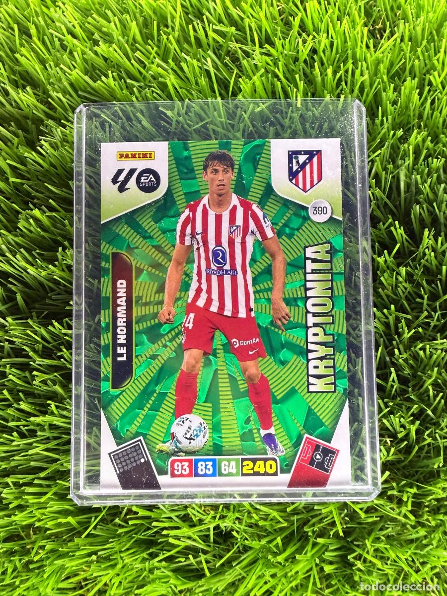 Cromos de F&uacute;tbol: N&ordm; 390 Le Normand Kryptonita Atl&eacute;tico de Madrid Adrenalyn XL 25 26