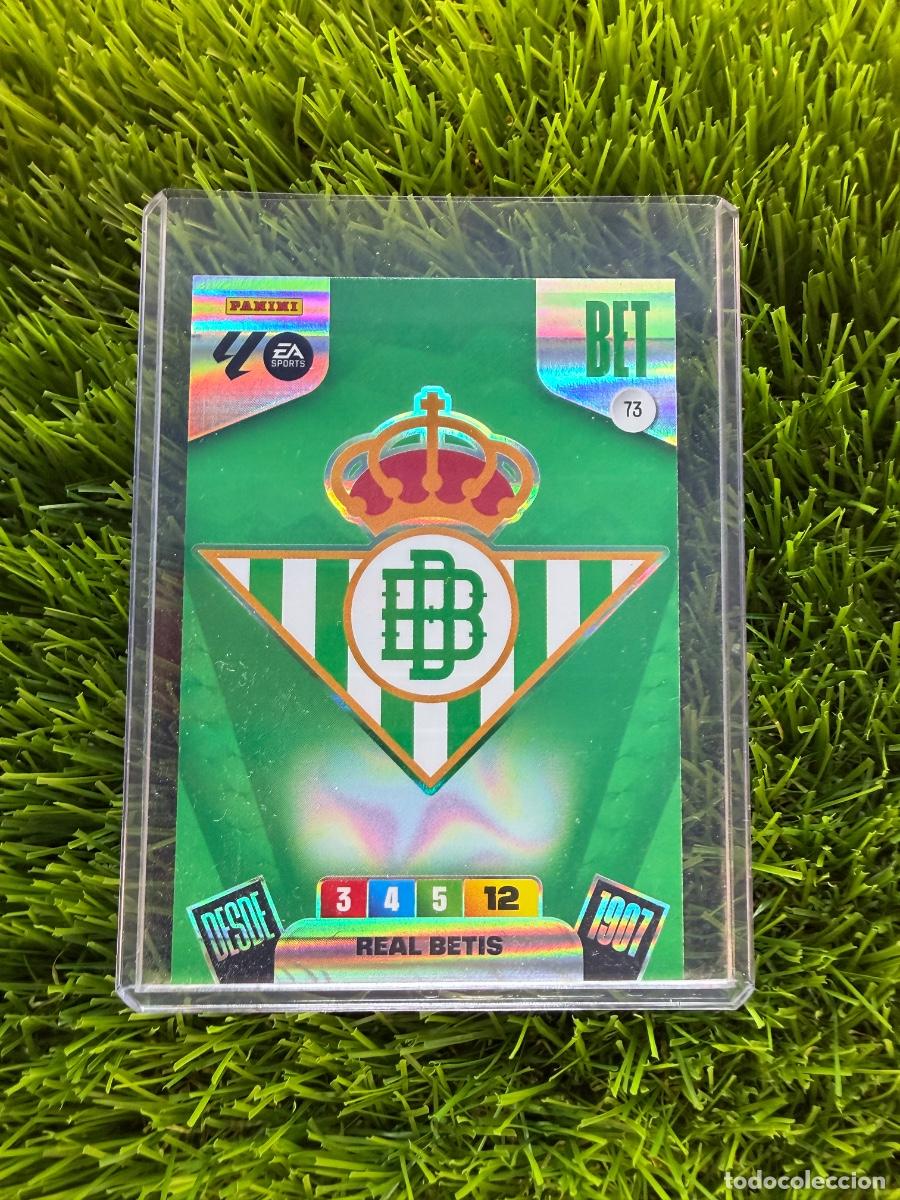 Cromos de F&uacute;tbol: N&ordm; 73 Escudo Real Betis Adrenalyn XL 25 26