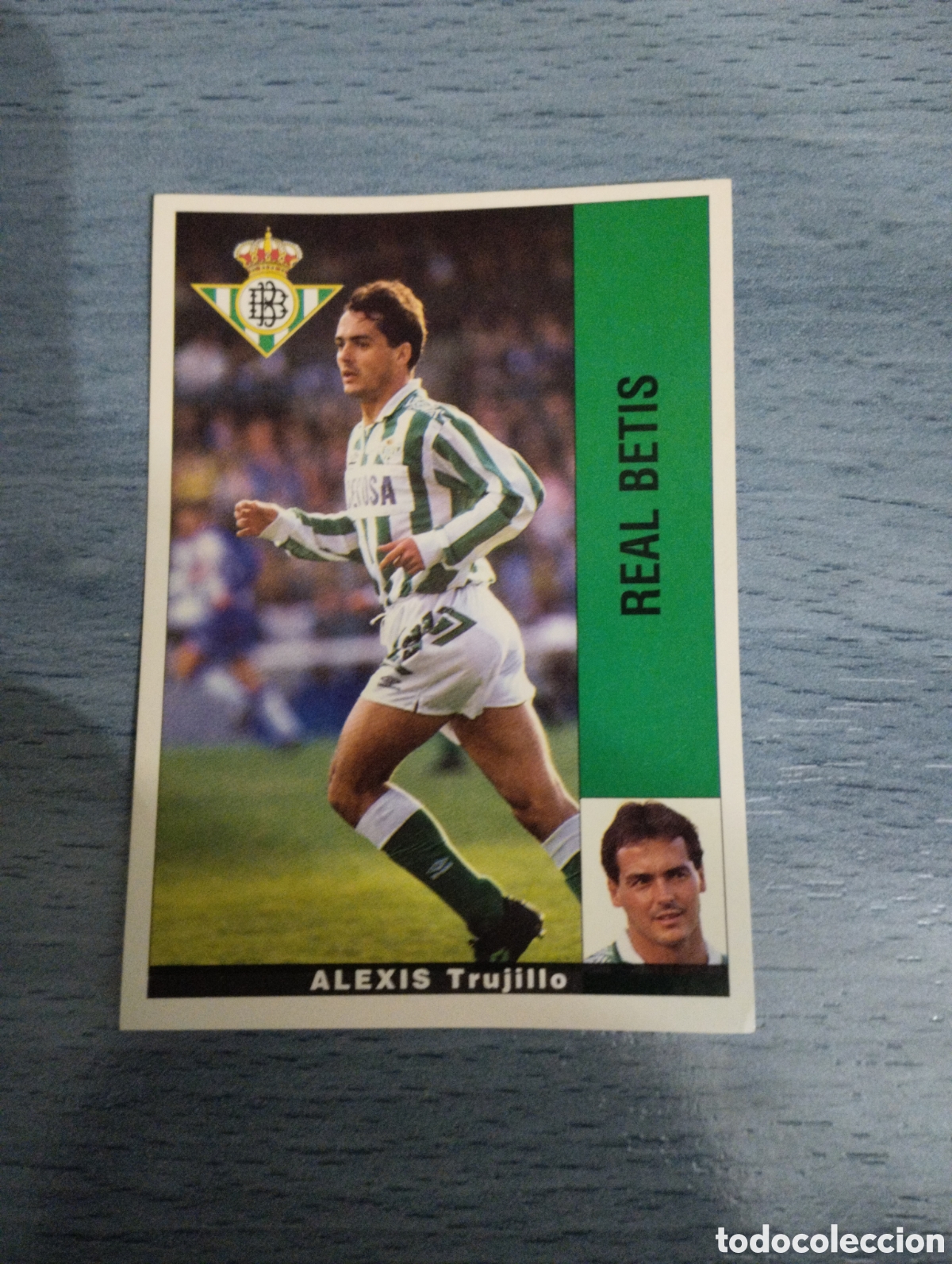 Cromos de F&uacute;tbol: Cromo Panini liga 95 96 Alexis Betis sin pegar
