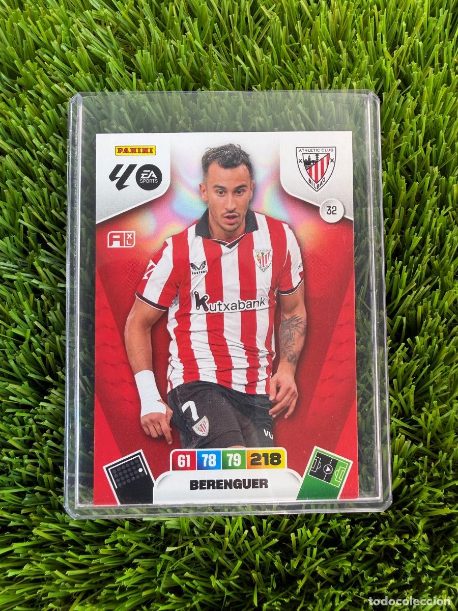 Cromos de F&uacute;tbol: N&ordm; 32 Berenguer Athletic Club Adrenalyn XL 25 26