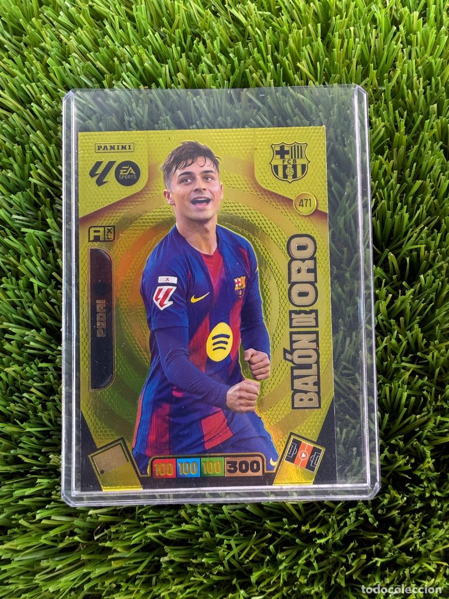 Cromos de F&uacute;tbol: N&ordm; 471 Pedri Bal&oacute;n de Oro FC Barcelona Adrenalyn XL 25 26