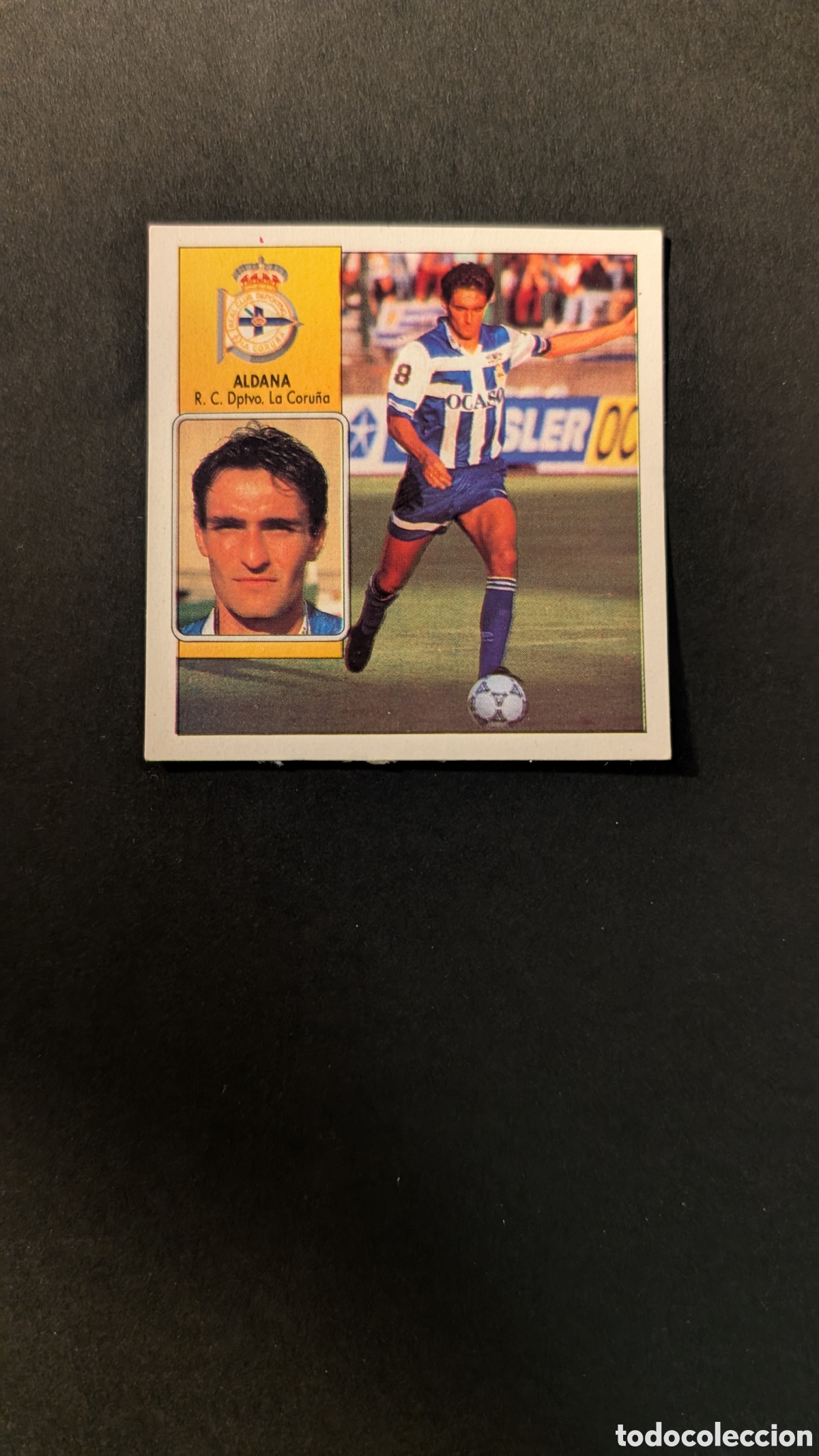 Cromos de F&uacute;tbol: L1 ALDANA DEPORTIVO FICHAJE 10 VERSION LIGA ESTE 1992/93 92 93 DESPEGADO