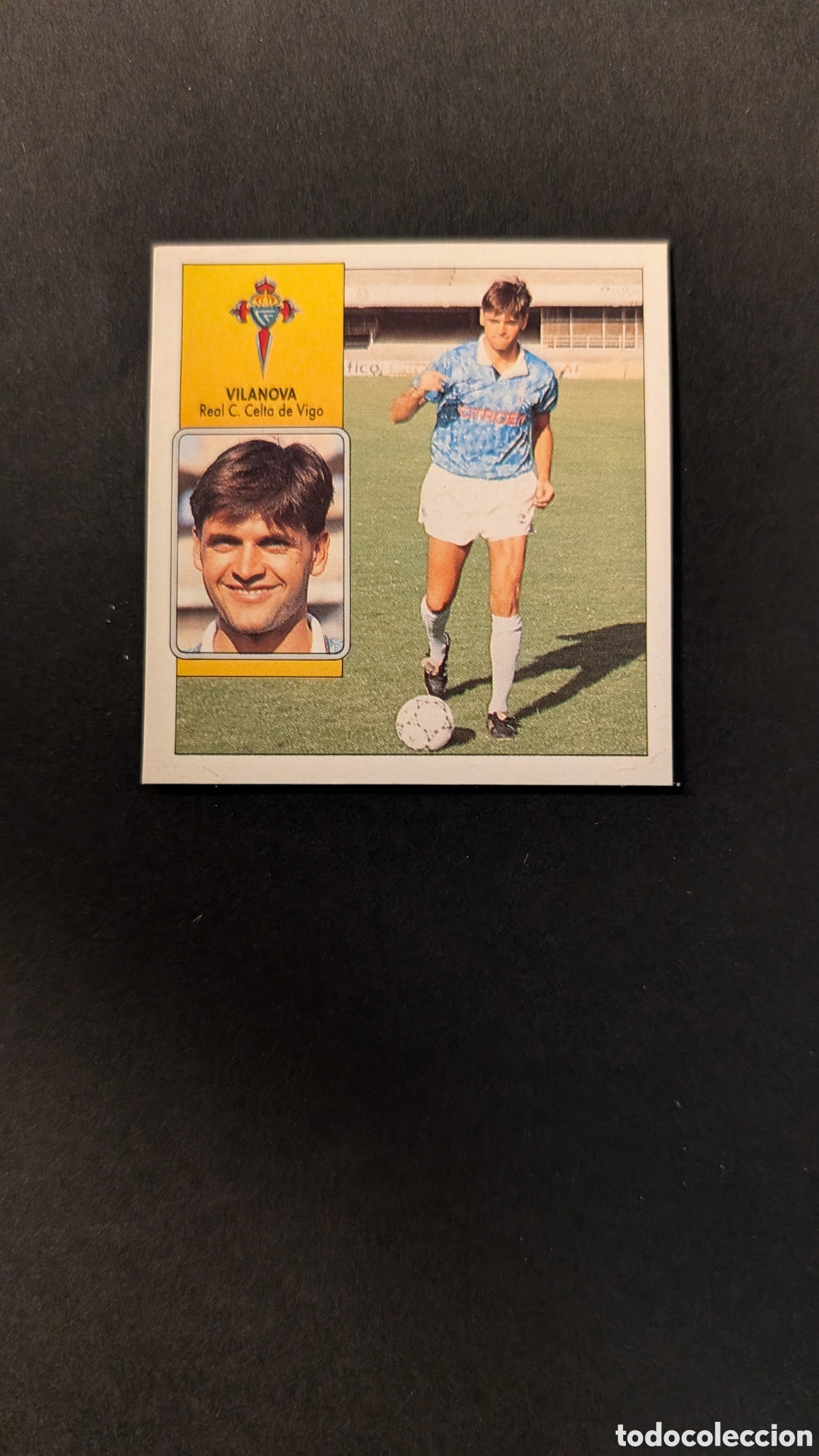 Cromos de Futebol: L1 VILANOVA CELTA FICHAJE 23 LIGA ESTE 1992/93 92 93 DESPEGADO
