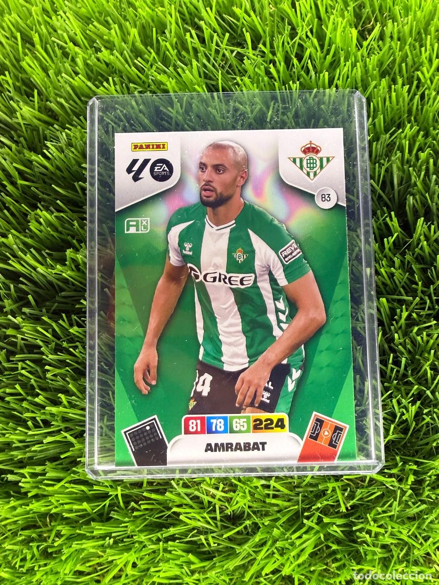 Cromos de F&uacute;tbol: N&ordm; 83 Amrabat Real Betis Adrenalyn XL 25 26