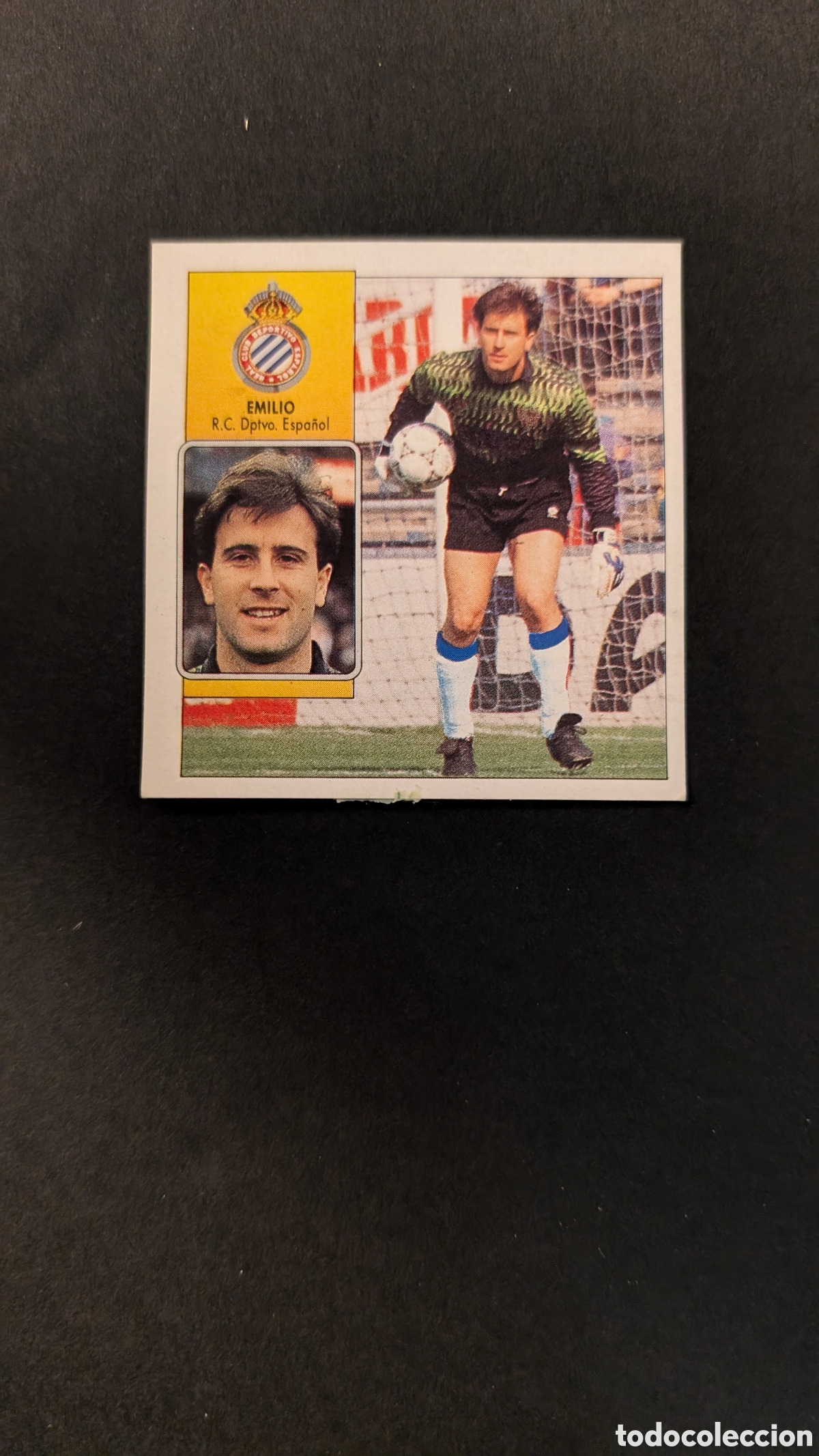 Cromos de Futebol: L1 EMILIO ESPA&Ntilde;OL FICHAJE 29 LIGA ESTE 1992/93 92 93 DESPEGADO LEVE