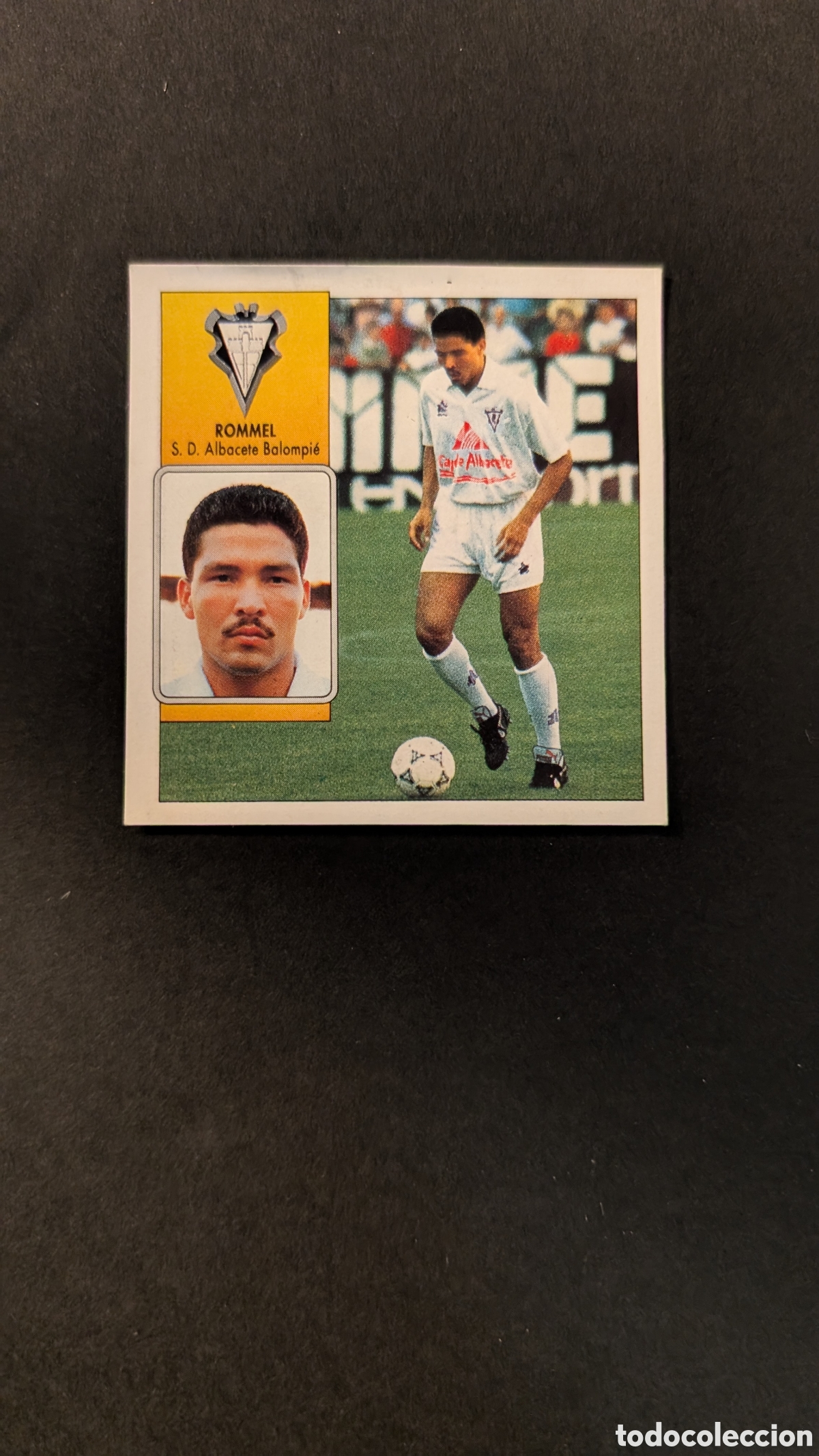 Cromos de Futebol: L1 ROMMEL ALBACETE FICHAJE 33 LIGA ESTE 1992/93 92 93 DESPEGADO