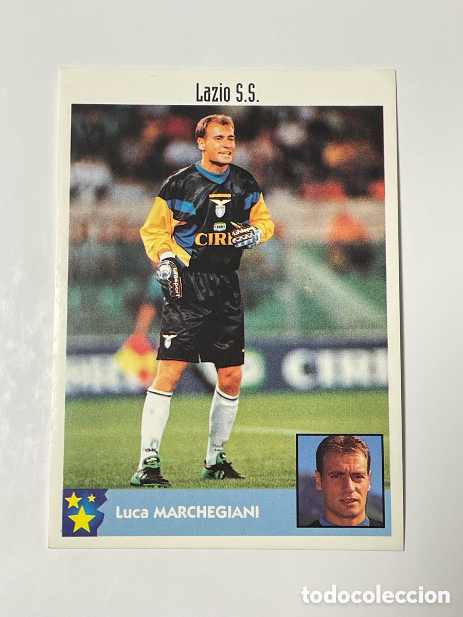 Cromos de F&uacute;tbol: Luca Marchegiani Lazio Panini Los mejores equipos de Europa 1997/98 #145