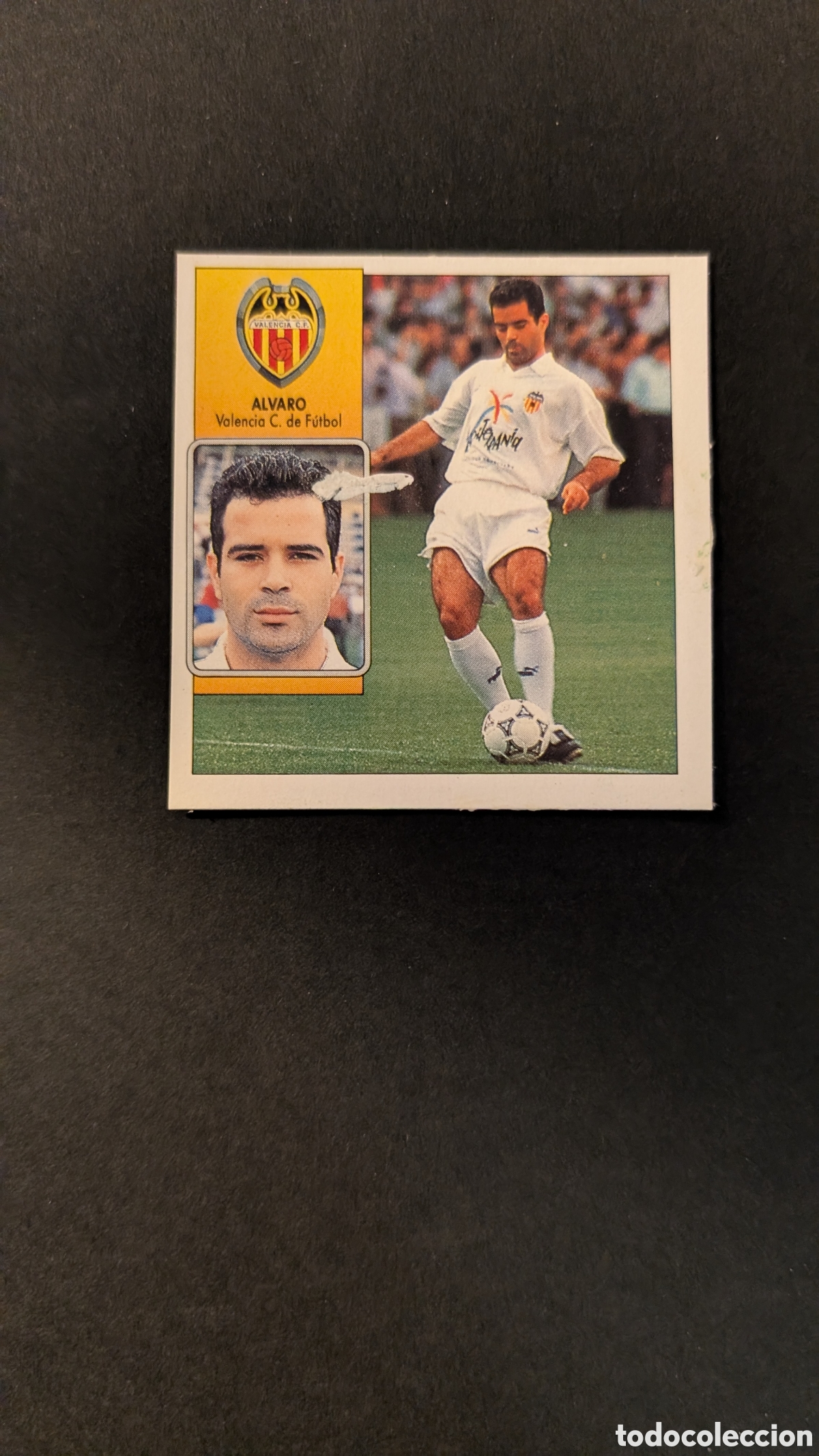 Fu&szlig;ball-Sticker: L1 ALVARO VALENCIA COLOCA LIGA ESTE 1992/93 92 93 DESPEGADO