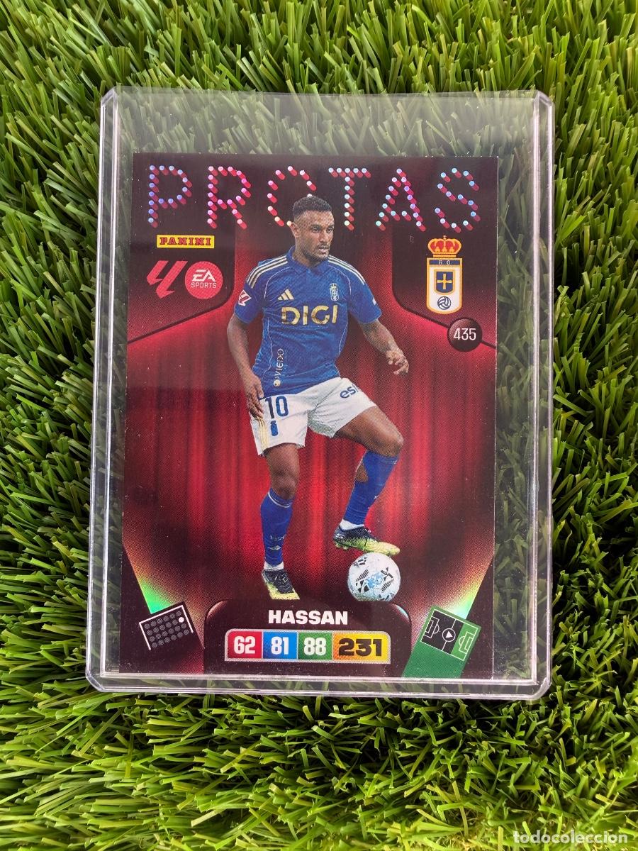 Cromos de F&uacute;tbol: N&ordm; 435 Hassan Protas Real Oviedo Adrenalyn XL 25 26