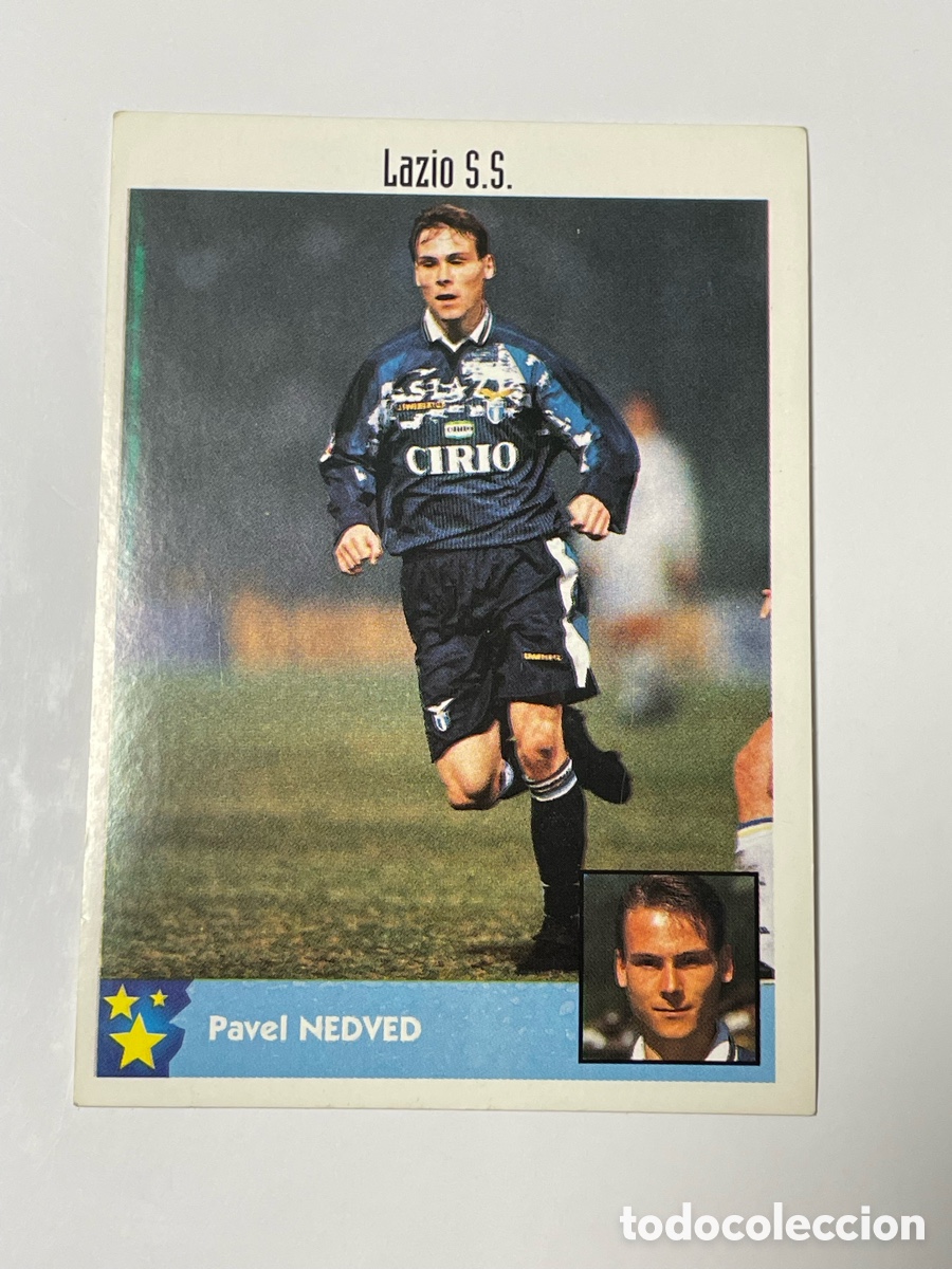 Cromos de F&uacute;tbol: Pavel Nedved Lazio Panini Los mejores equipos de Europa 1997/98 #153