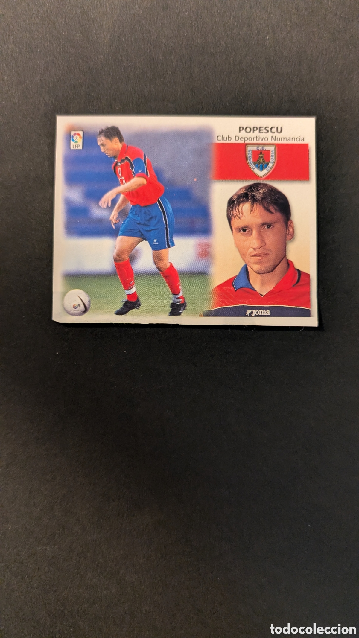 Figurine di Calcio: POPESCU NUMANCIA COLOCA LIGA ESTE 1999/00 99 00 VENTANILLA