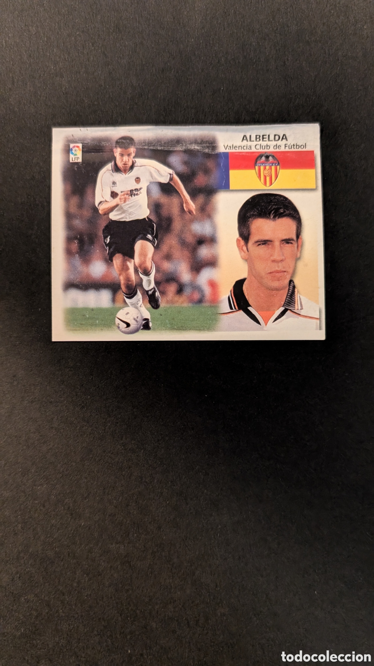Figurine di Calcio: ALBELDA VALENCIA COLOCA LIGA ESTE 1999/00 99 00 VENTANILLA