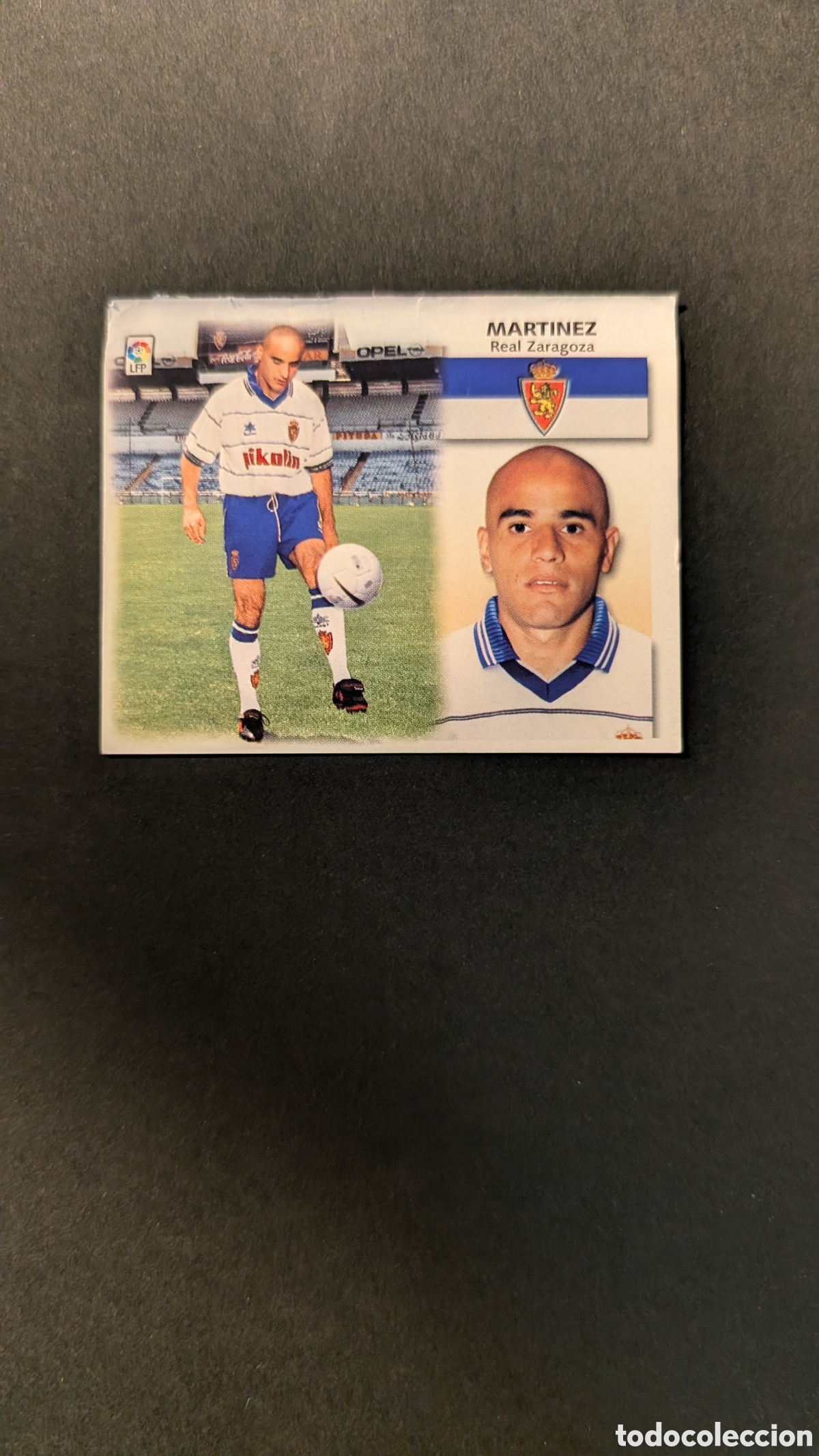Figurine di Calcio: MARTINEZ ZARAGOZA FICHAJE 6 BIS LIGA ESTE 1999/00 99 00 VENTANILLA