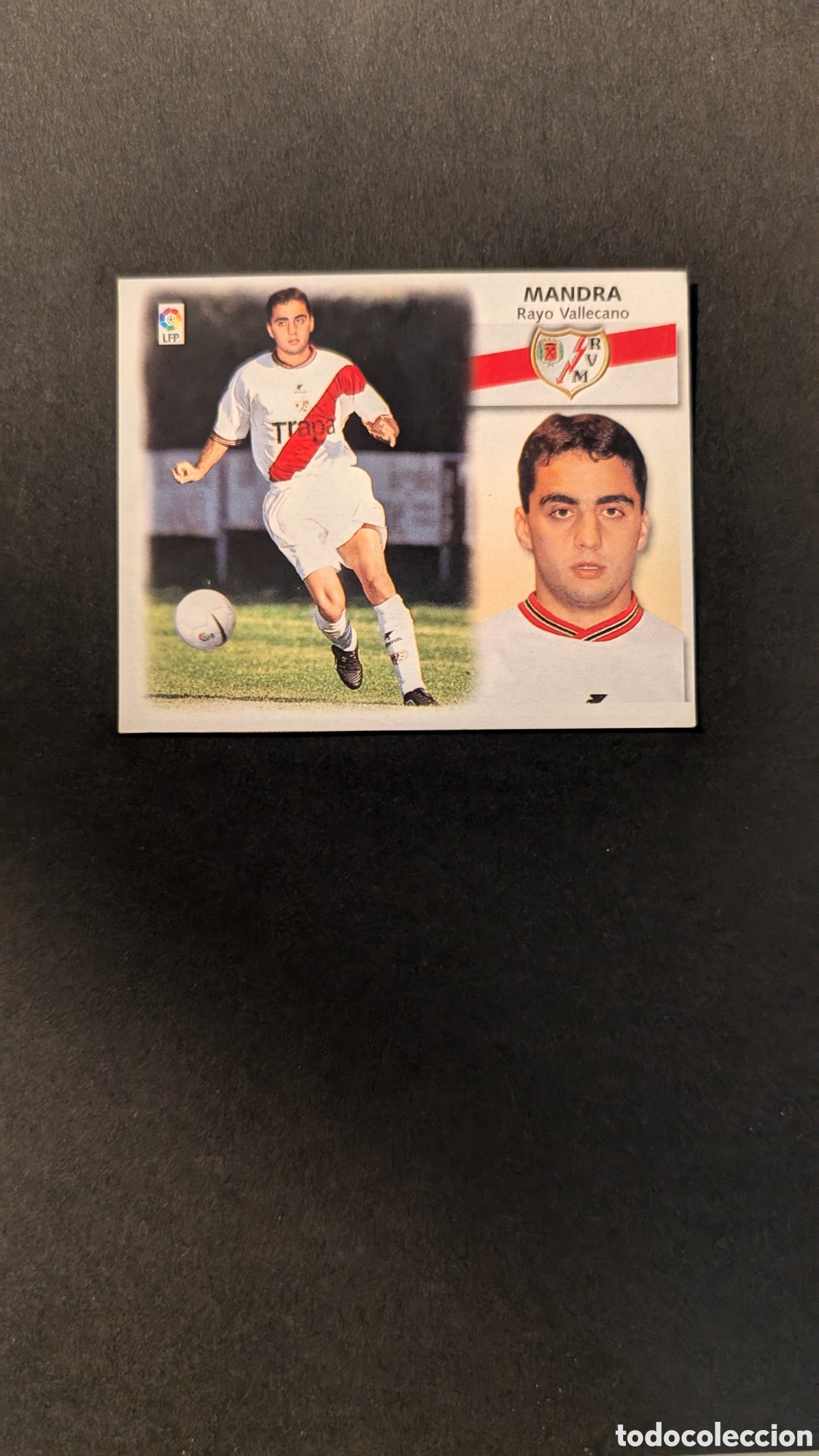 Figurine di Calcio: MANDRA RAYO VALLECANO FICHAJE 9 BIS LIGA ESTE 1999/00 99 00 RECORTADO