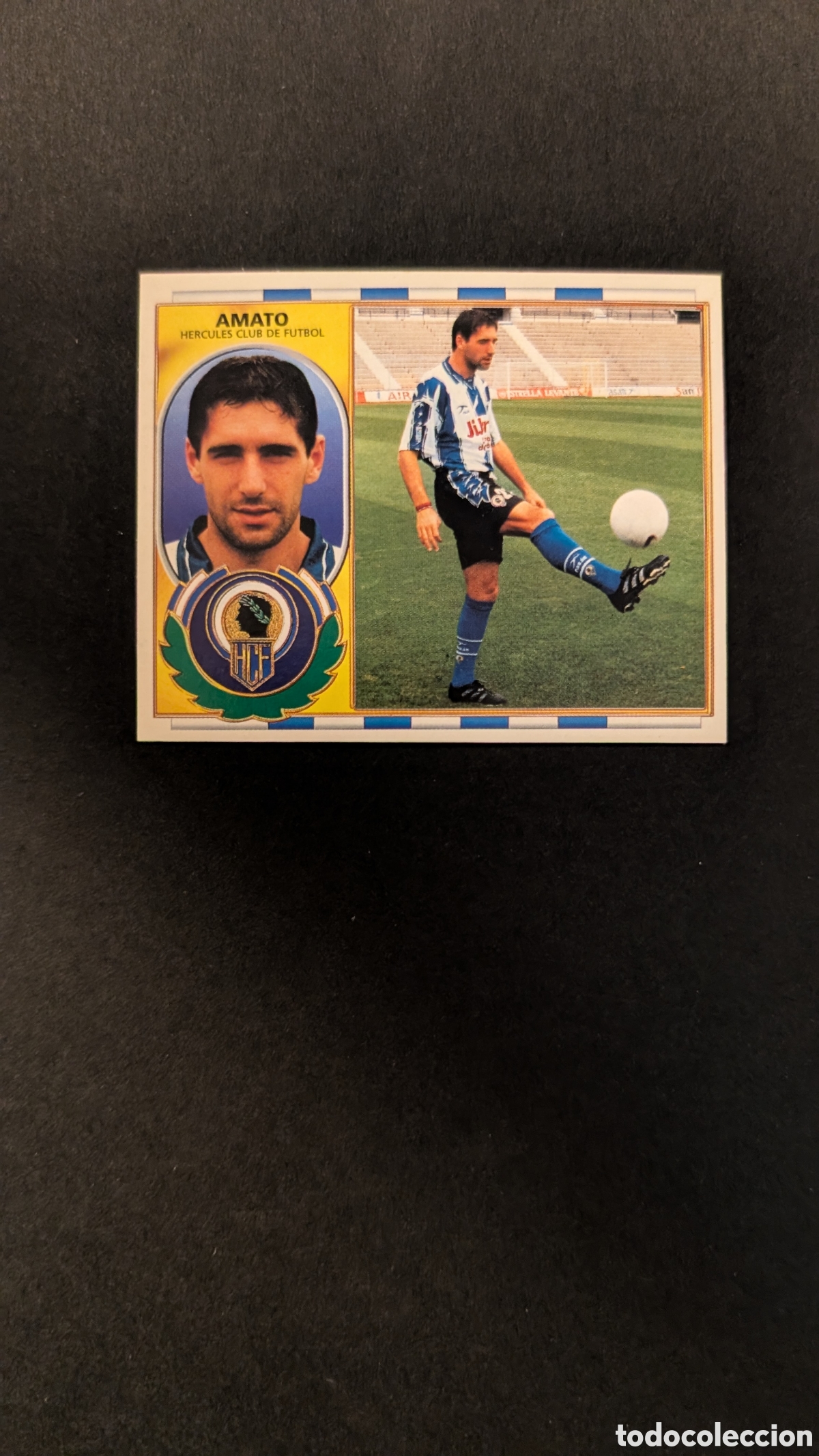Cromos de Futebol: AMATO HERCULES COLOCA LIGA ESTE 1996/97 96 97 NUNCA PEGADO SIN PEGAR