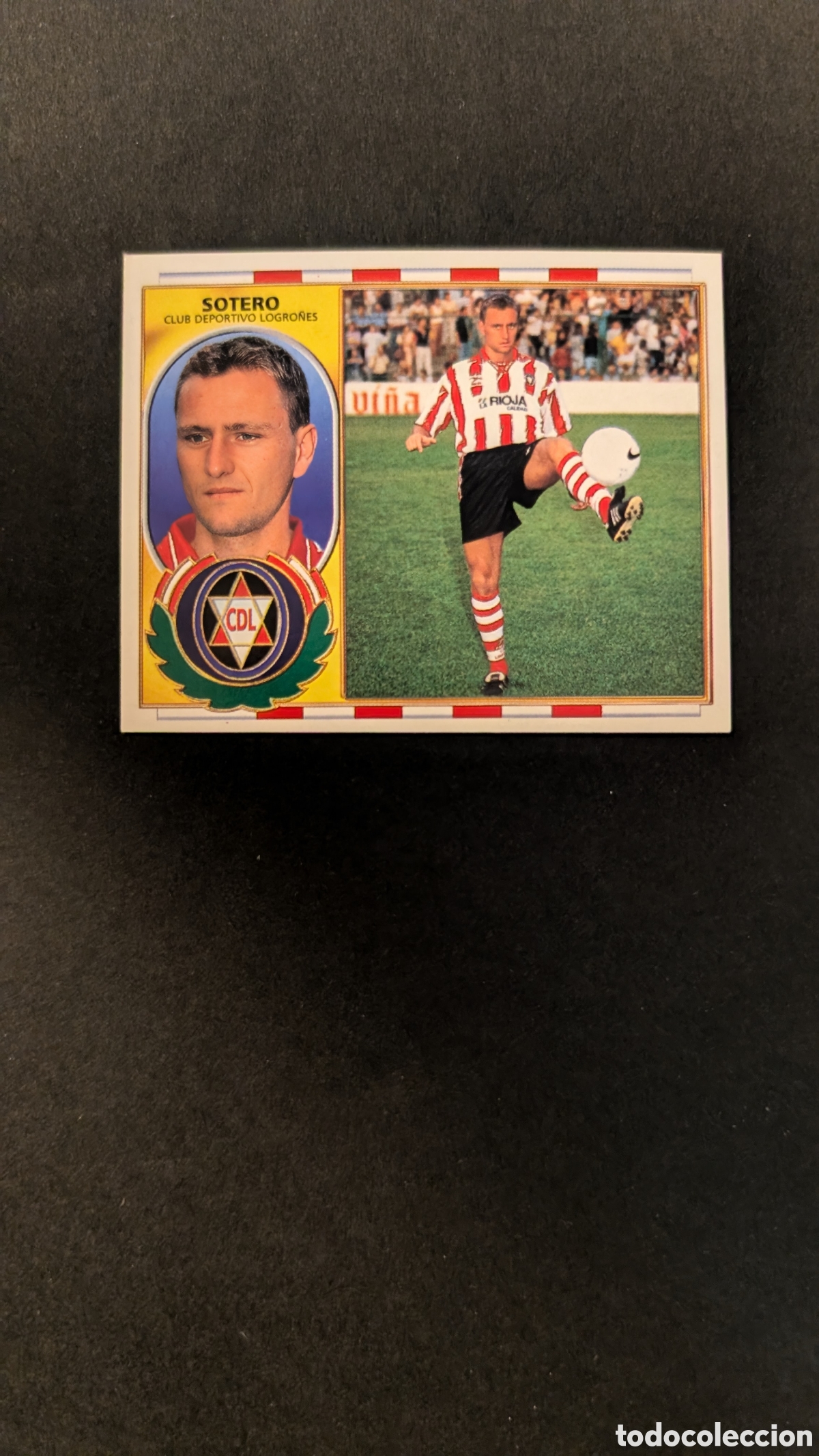 Cromos de Futebol: SOTERO LOGRO&Ntilde;ES COLOCA LIGA ESTE 1996/97 96 97 NUNCA PEGADO SIN PEGAR