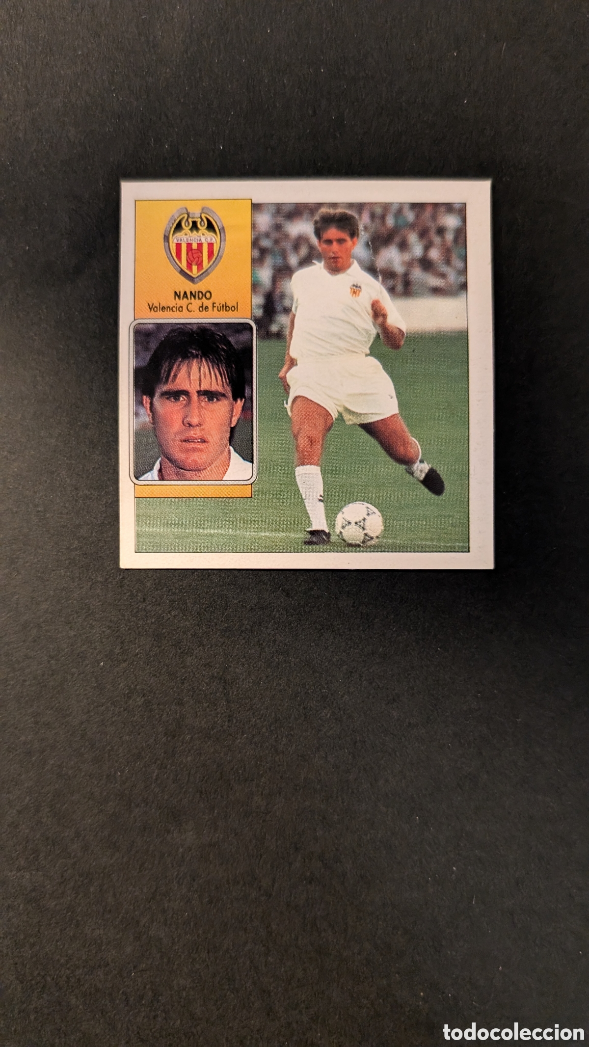 Cromos de F&uacute;tbol: L1 NANDO VALENCIA BAJA LIGA ESTE 1992/93 92 93 DESPEGADO
