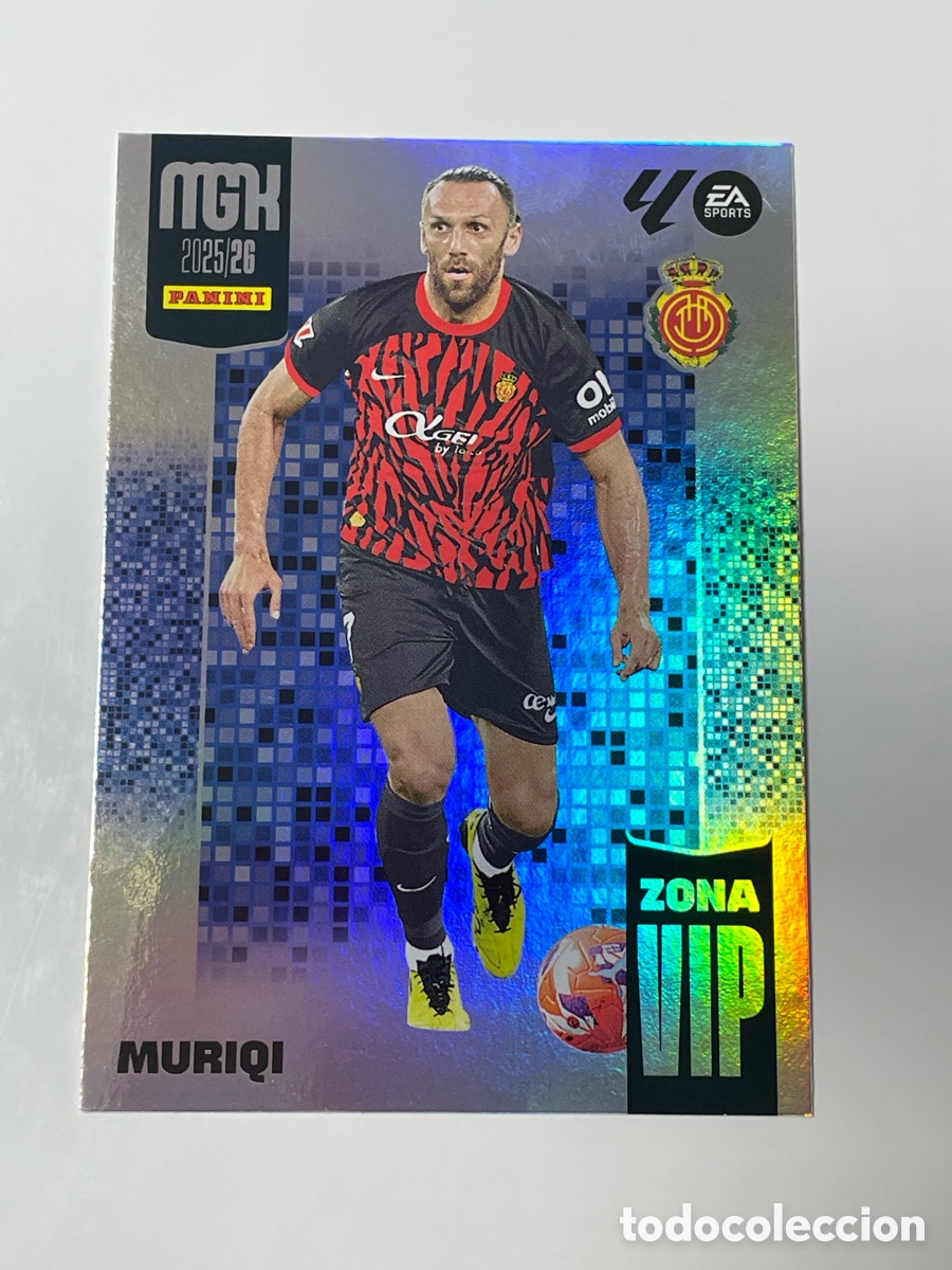 Figurine di Calcio: Vedat Muriqi Mallorca Panini Megacracks 2025/26 Zona VIP #402
