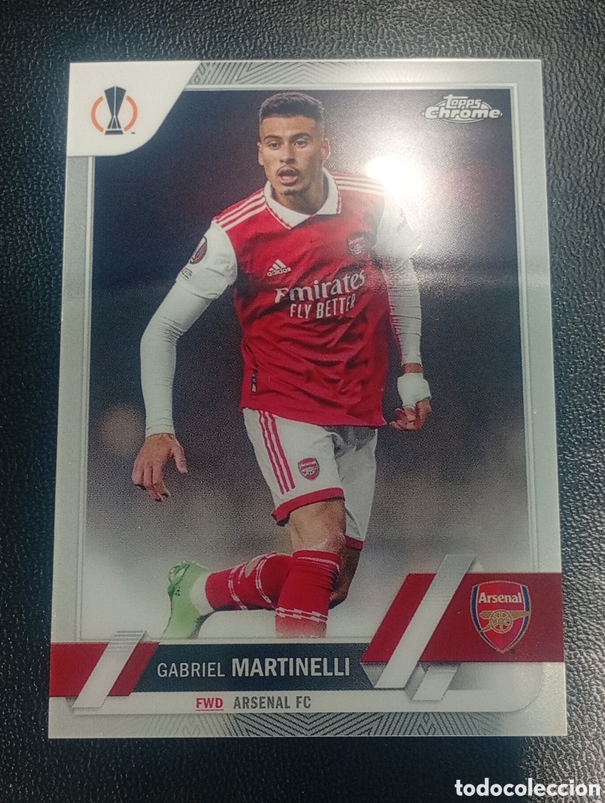 Cromos de F&uacute;tbol: 57 MARTINELLI ARSENAL 2022 2023 22 23 TOPPS UEFA COMPETITIONS TOPPS CHROME CARD