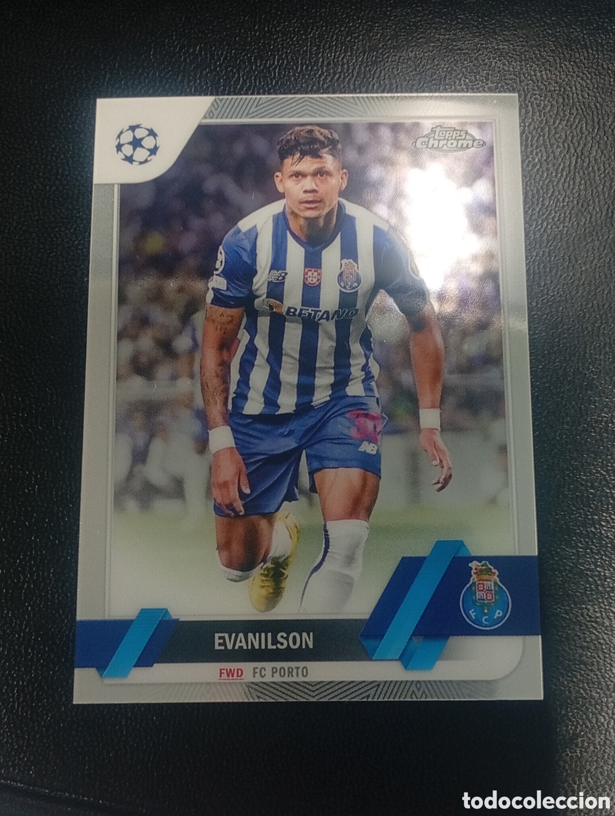 Cromos de Futebol: 109 EVANILSON PORTO 2022 2023 22 23 TOPPS UEFA COMPETITIONS TOPPS CHROME CARD