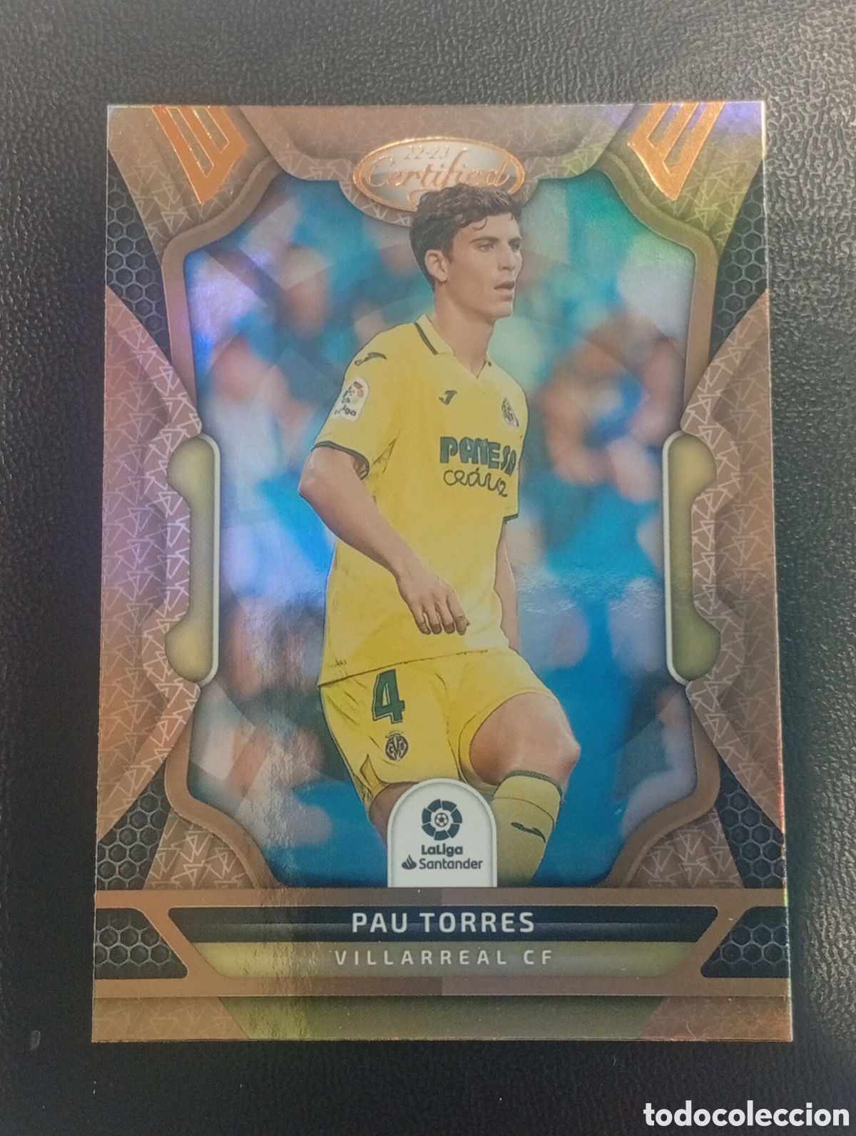 Cromos de F&uacute;tbol: 150 Chronicles PAU TORRES VILLARREAL PANINI 2022 2023 22 23 CROMOS CARDS TOPPS PARALELA MATCH ATTAX