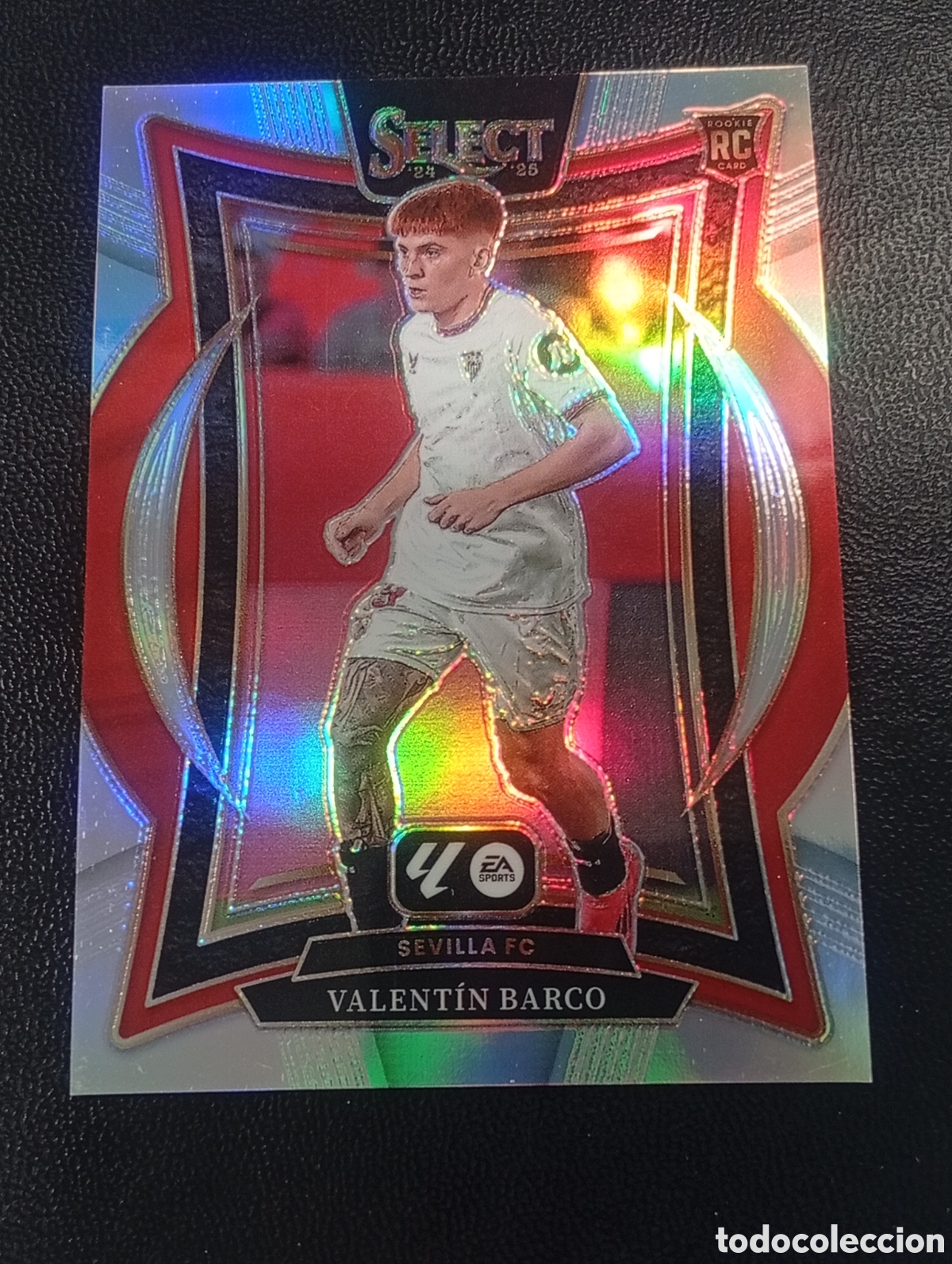 Cromos de F&uacute;tbol: 30 paralela prizm rookie VALENTIN BARCO SEVILLA 2024 2025 24 25 SELECT PANINI LIGA CARDS TOPPS