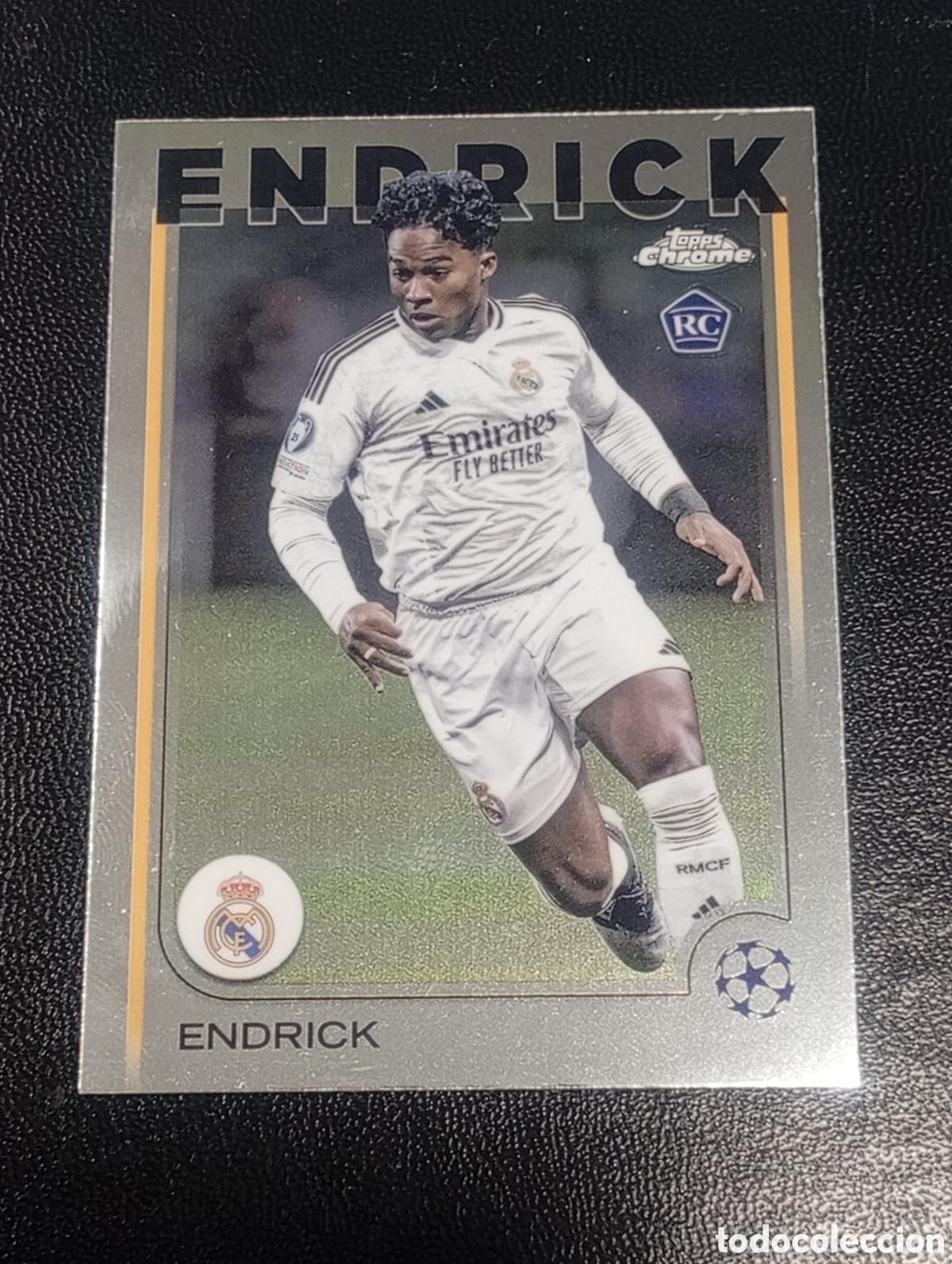 Cromos de Futebol: 100 rookie ENDRICK REAL MADRID TOPPS CHROME 2024 2025 24 25 CROMOS CARDS PANINI MEGACRACKS MERLIN