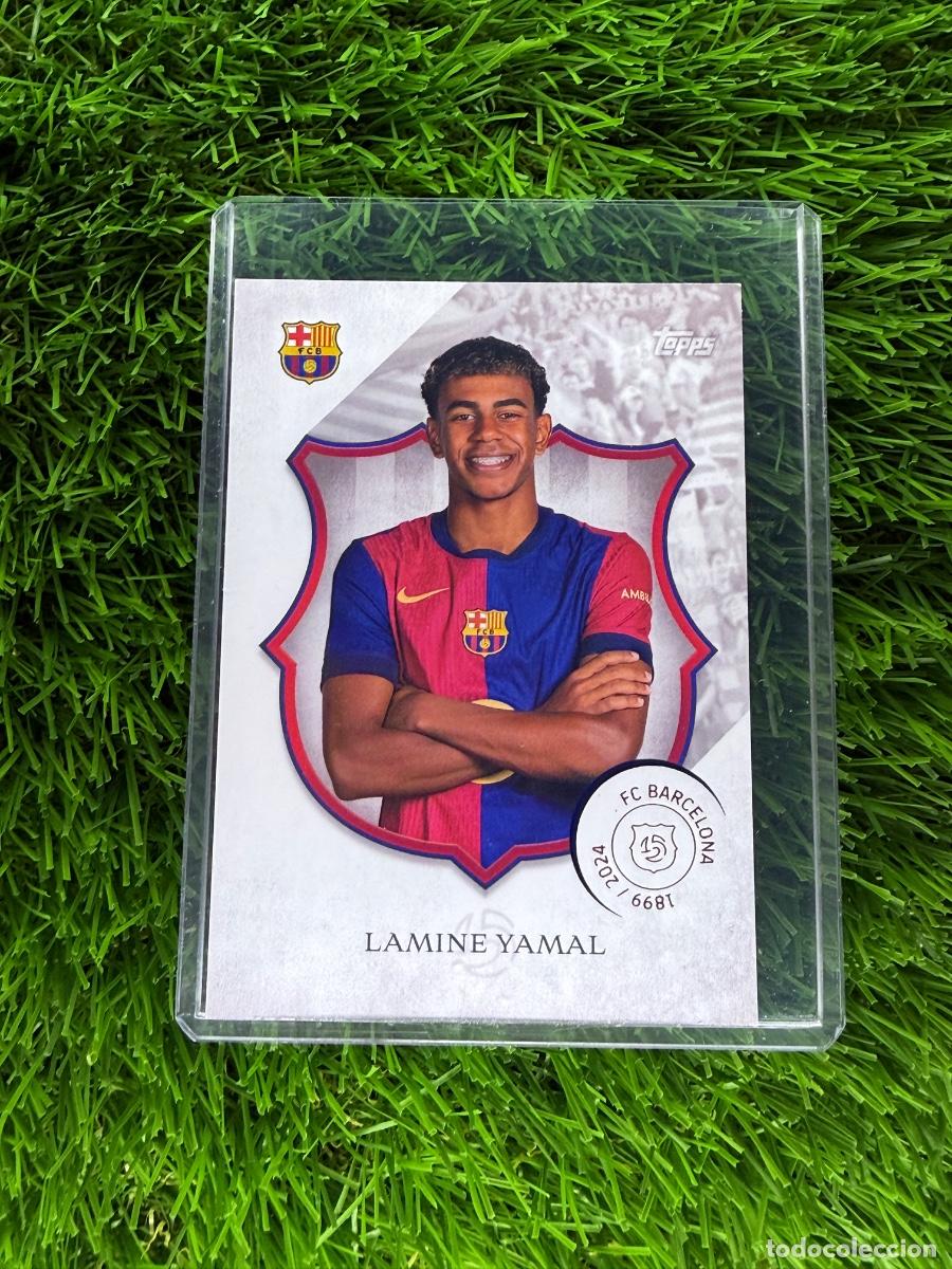 Cromos de F&uacute;tbol: N&ordm; 16 Lamine Yamal FC Barcelona Topps FC Barcelona 125 Aniversario 24 25
