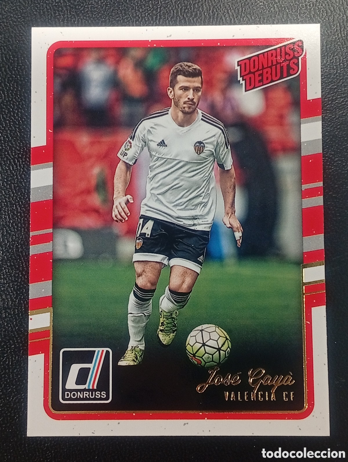 Cromos de F&uacute;tbol: 229 debut JOSE GAYA VALENCIA DONRUSS 2016 2017 16 17 PANINI CROMOS CARDS TOPPS PARALELA