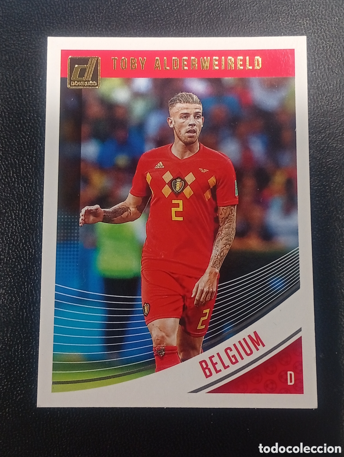 Cromos de F&uacute;tbol: 12 TOBY ALDERWEIRELD BELGIUM BELGICA PANINI DONRUSS 2018 2019 18 19 CROMOS CARDS TOPPS