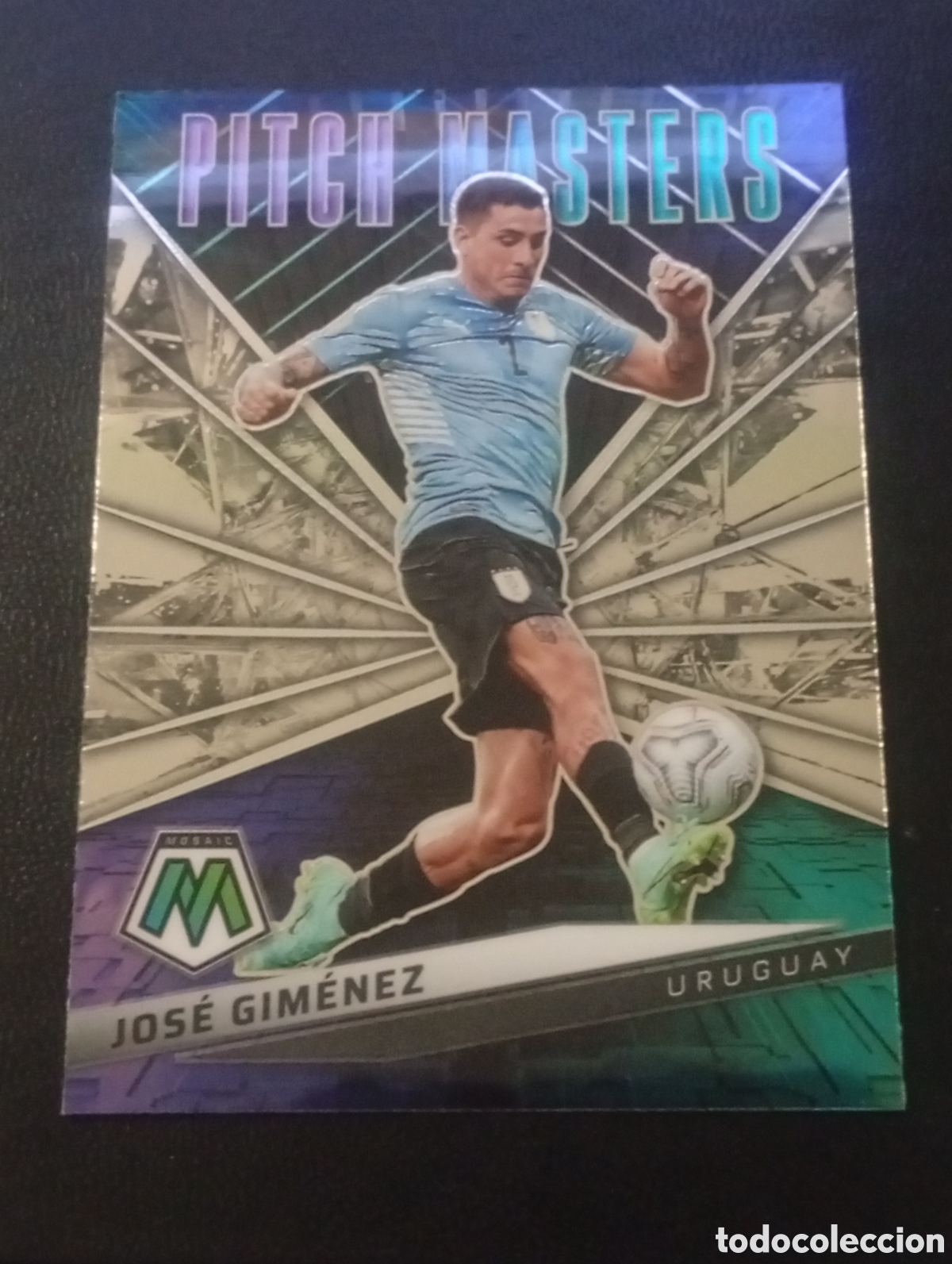 Cromos de F&uacute;tbol: 5 pitch m&aacute;sters JOSE GIM&Eacute;NEZ URUGUAY 2021 2022 22 MOSAIC FIFA ROAD WORLD CUP 2022 QATAR