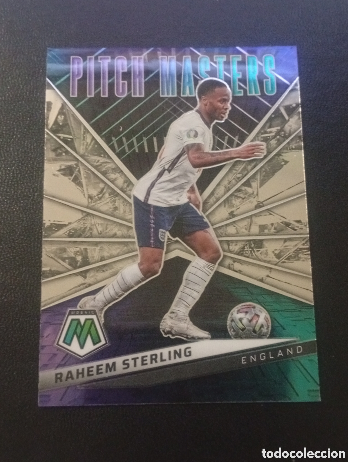 Cromos de F&uacute;tbol: 14 pitch m&aacute;sters STERLING ENGLAND 2021 2022 22 MOSAIC FIFA ROAD WORLD CUP 2022 QATAR
