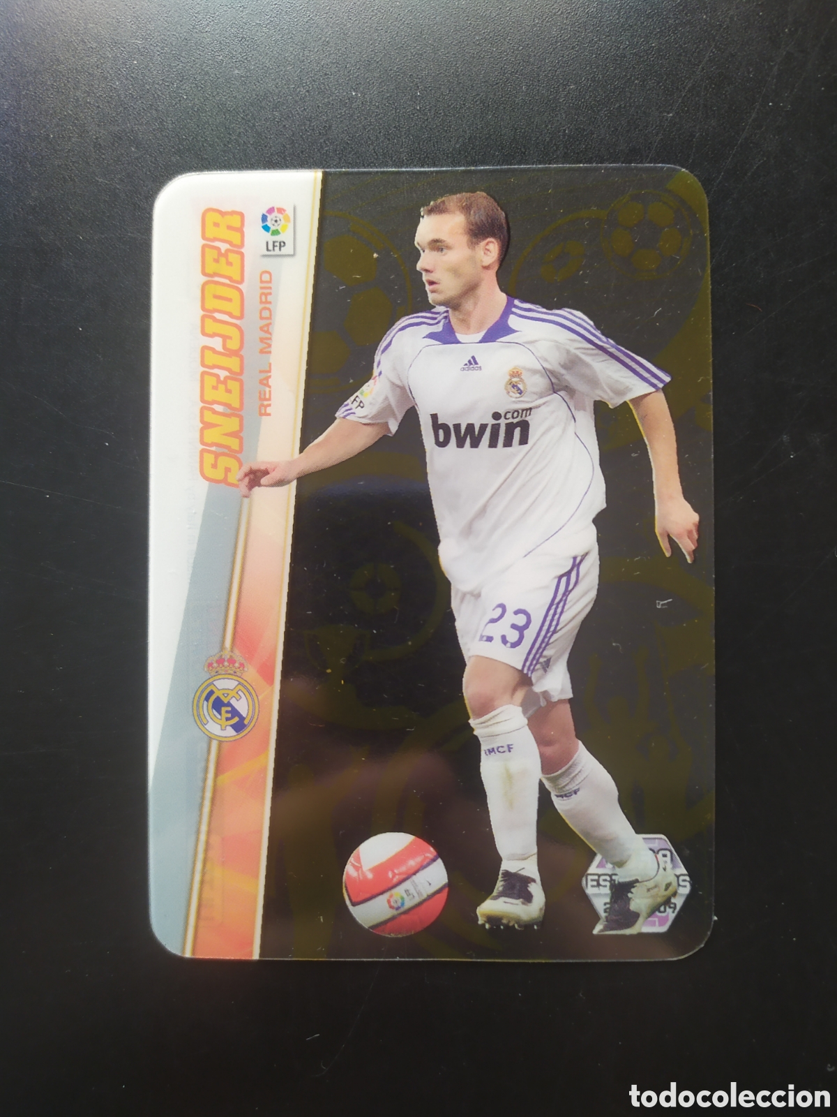 Cromos de F&uacute;tbol: Megacracks 2008 2009 08 09 panini Sneijder estrellas n&deg; 377 Real Madrid