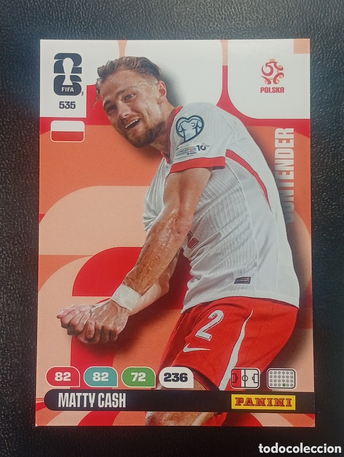 Cromos de F&uacute;tbol: 535 MATTY CASH POLAND ADRENALYN XL WORLD CUP 2026 CARD PANINI MUNDIAL TOPPS POLONIA