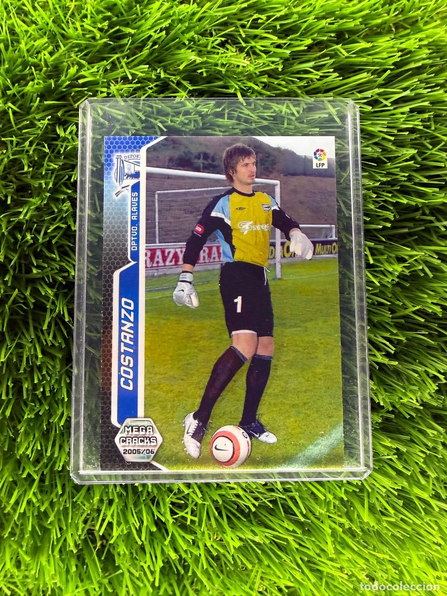 Cromos de F&uacute;tbol: N&ordm; 492 Costanzo Nuevos Fichajes D Alav&eacute;s Megacracks 05 06