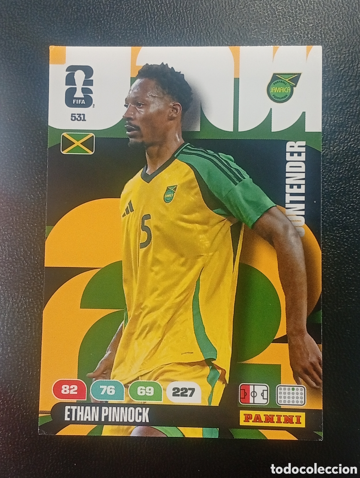 Cromos de F&uacute;tbol: 531 ETHAN PINNOCK JAMAICA ADRENALYN XL WORLD CUP 2026 CARD PANINI MUNDIAL TOPPS
