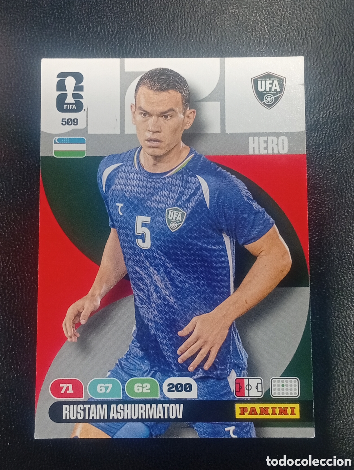 Cromos de F&uacute;tbol: 509 UZBEKIST&Aacute;N PANINI ADRENALYN XL MUNDIAL WORLD CUP 2026 CROMOS CARDS TOPPS USA MEX