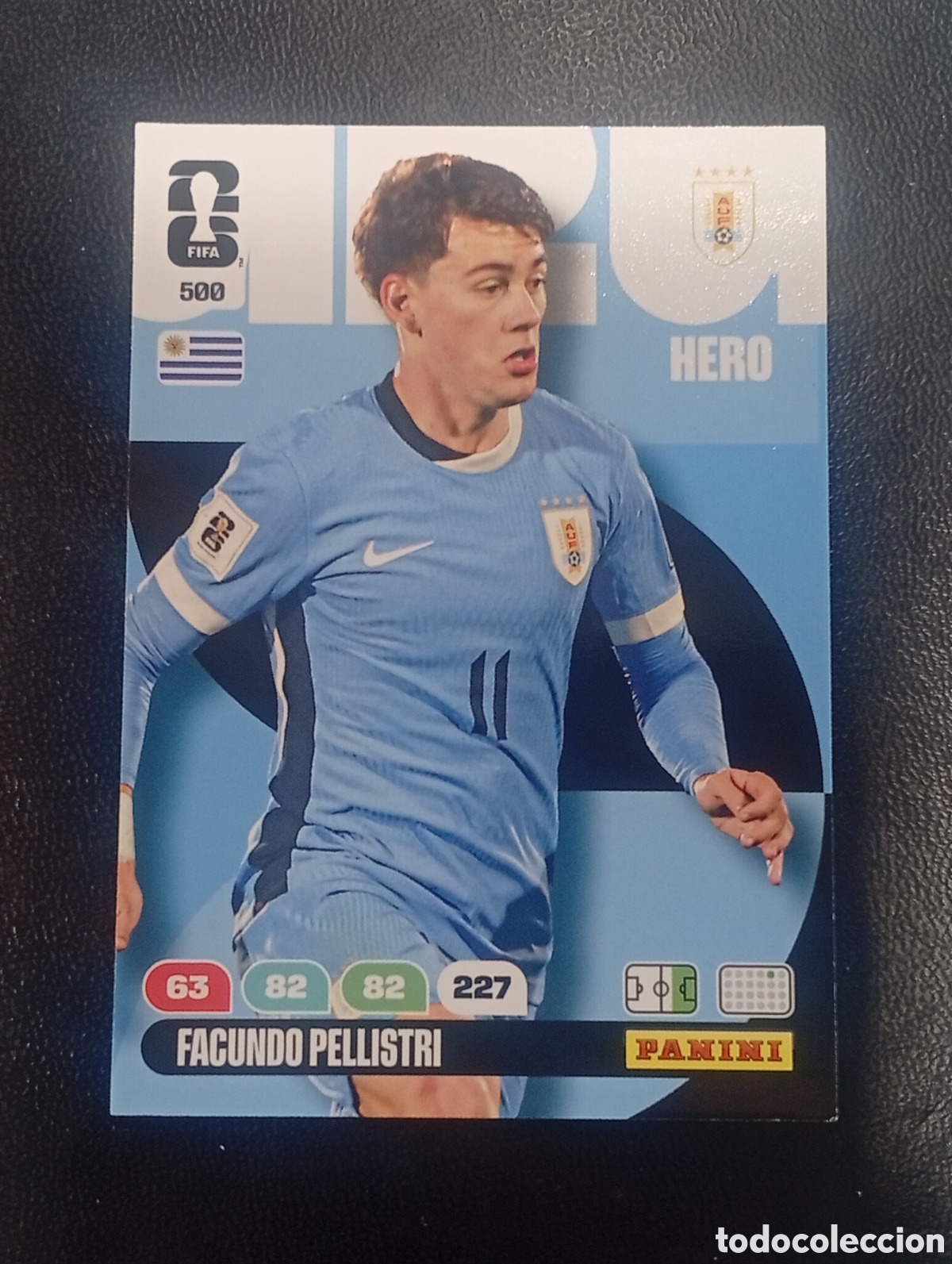 Cromos de F&uacute;tbol: 500 FACUNDO PELLISTRI URUGUAY PANINI ADRENALYN XL MUNDIAL WORLD CUP 2026 CROMOS CARDS TOPPS USA MEX