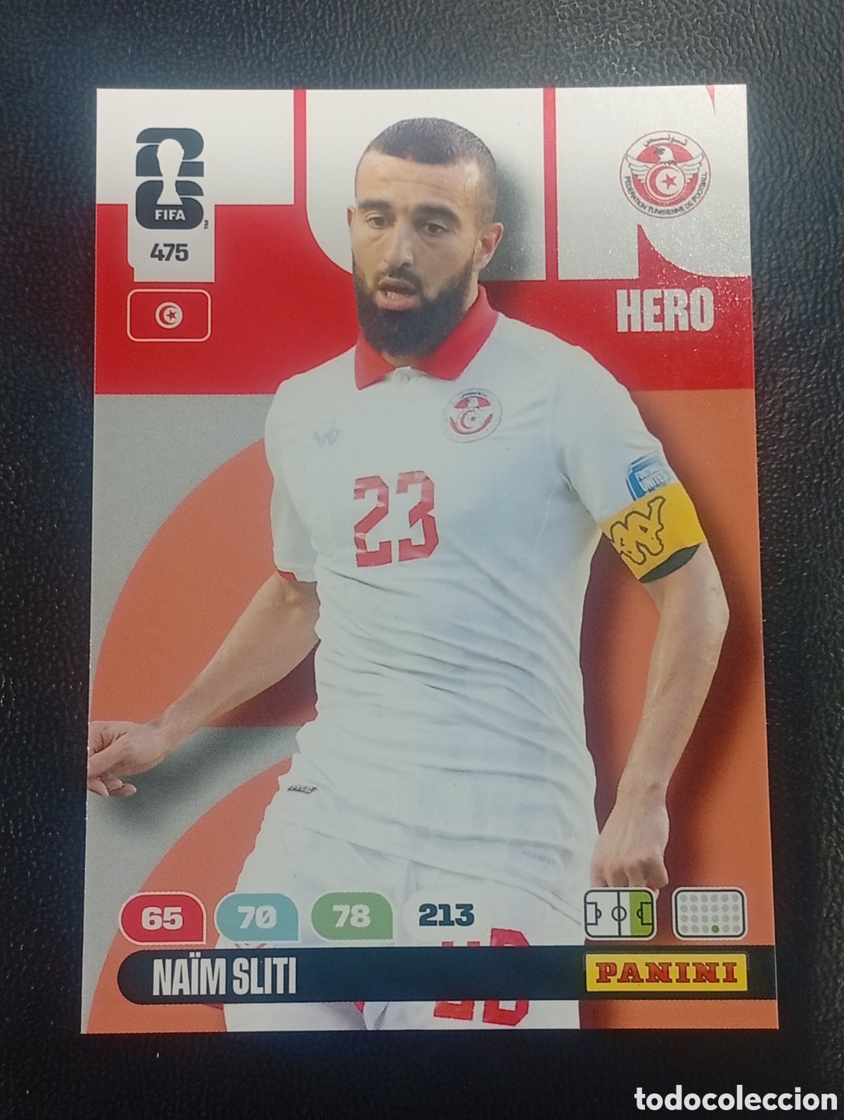 Cromos de F&uacute;tbol: 475 NAIM SLITI TUNEZ PANINI ADRENALYN XL MUNDIAL WORLD CUP 2026 CROMOS CARDS TOPPS USA MEX