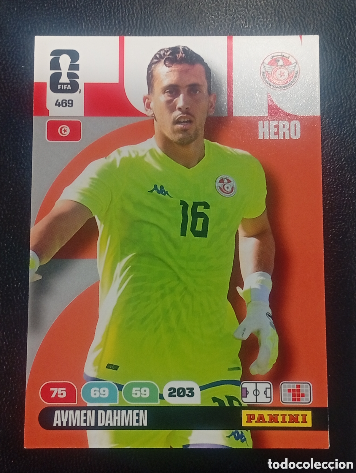 Cromos de F&uacute;tbol: 469 AYMEN DAHMEN TUNEZ PANINI ADRENALYN XL MUNDIAL WORLD CUP 2026 CROMOS CARDS TOPPS USA MEX