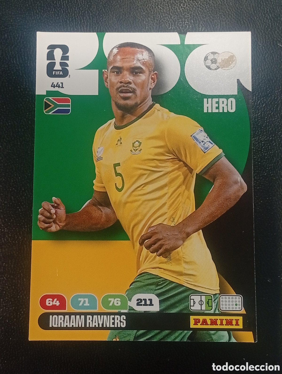 Cromos de F&uacute;tbol: 441 IQRAAM RAYNERS SUDAFRICA PANINI ADRENALYN XL MUNDIAL WORLD CUP 2026 CROMOS CARDS TOPPS USA MEX