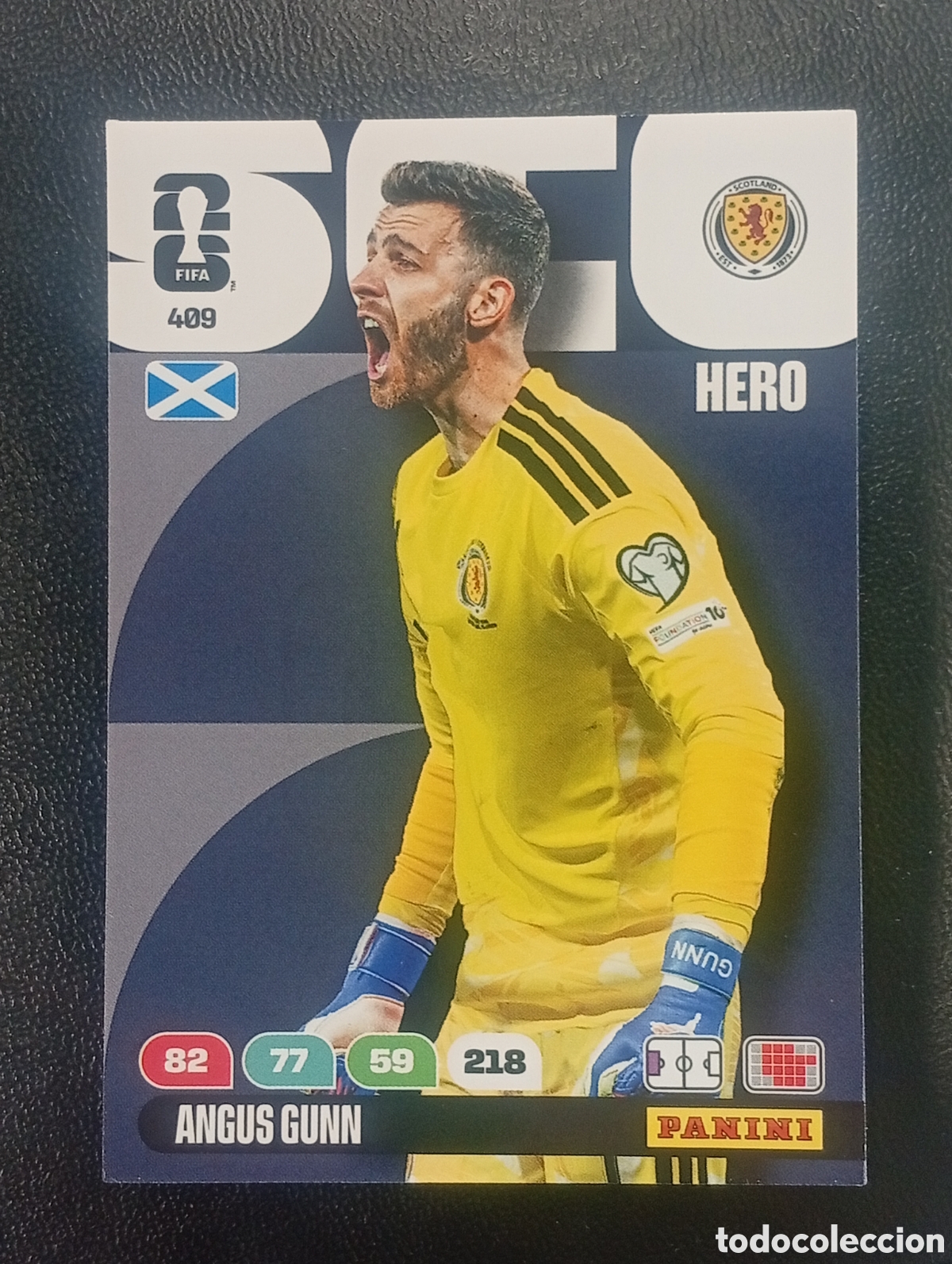 Cromos de Futebol: 409 ANGUS GUNN ESCOCIA SCOTLAND PANINI ADRENALYN MUNDIAL WORLD CUP 2026 CROMOS CARDS TOPPS USA MEX